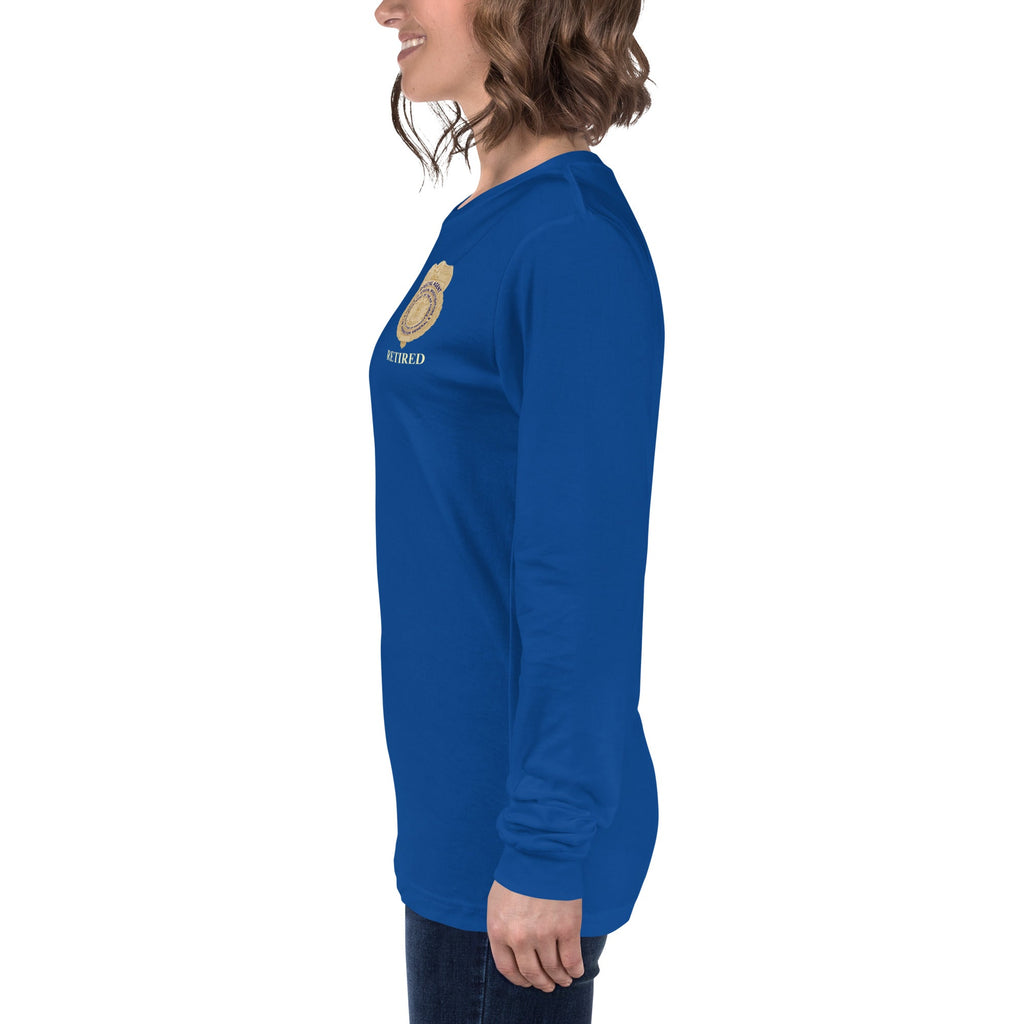 OSI Badge Retired - Ladies Long Sleeve Tee