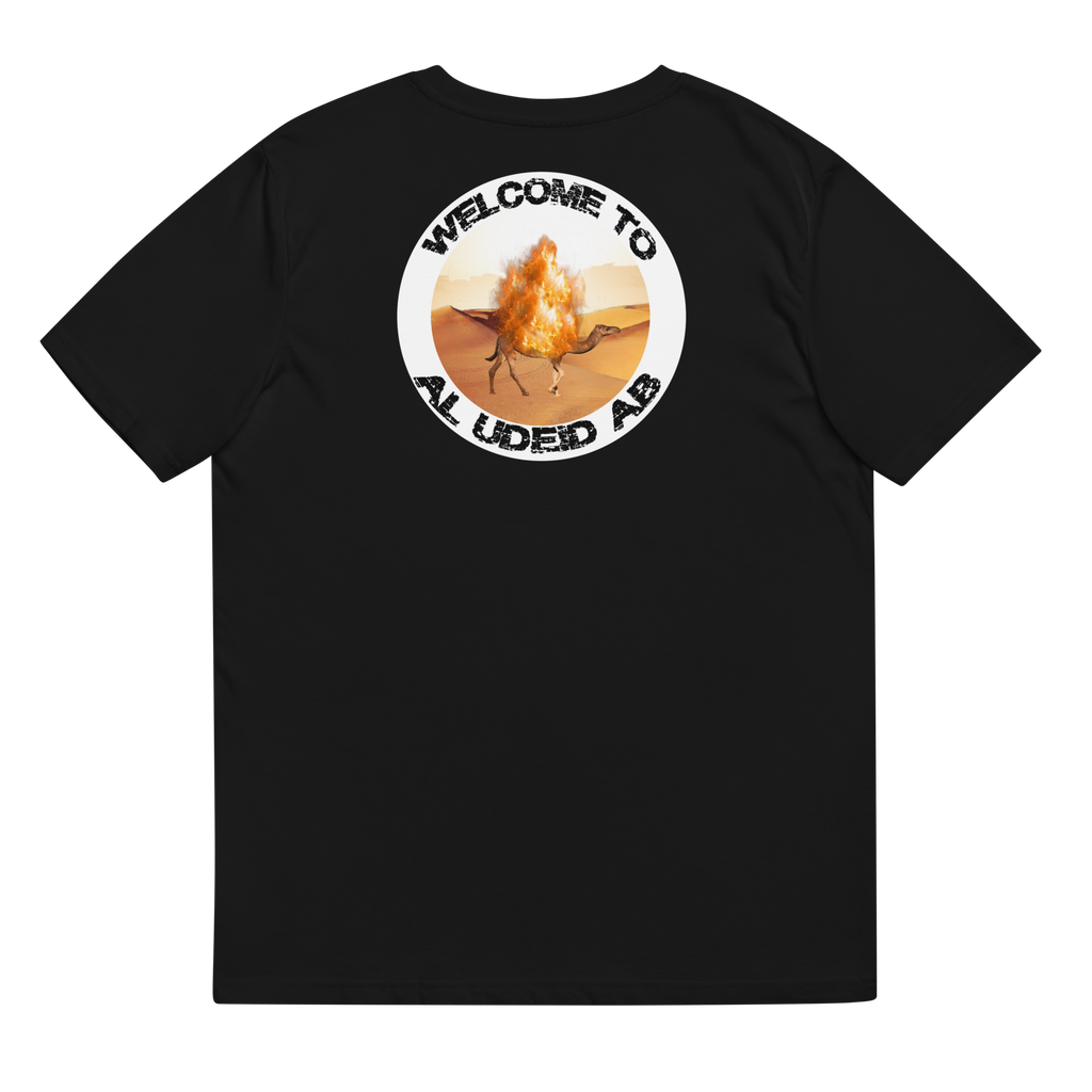 Al Udeid Fire Camel T-Shirt - Unisex Sizing
