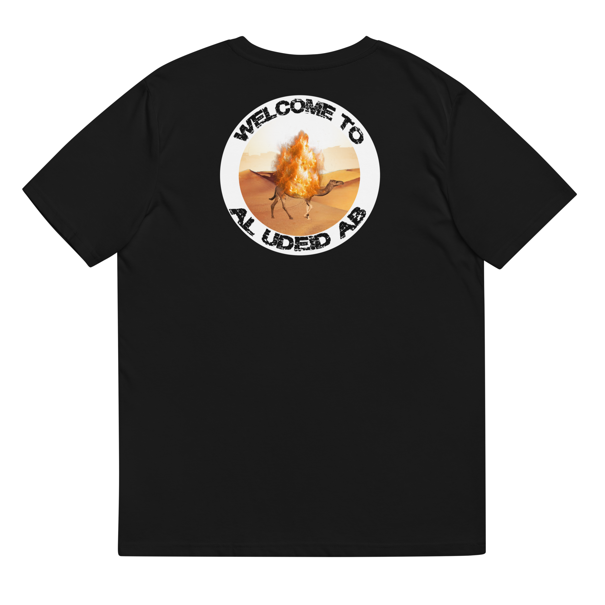 Al Udeid Fire Camel T-Shirt - Unisex Sizing