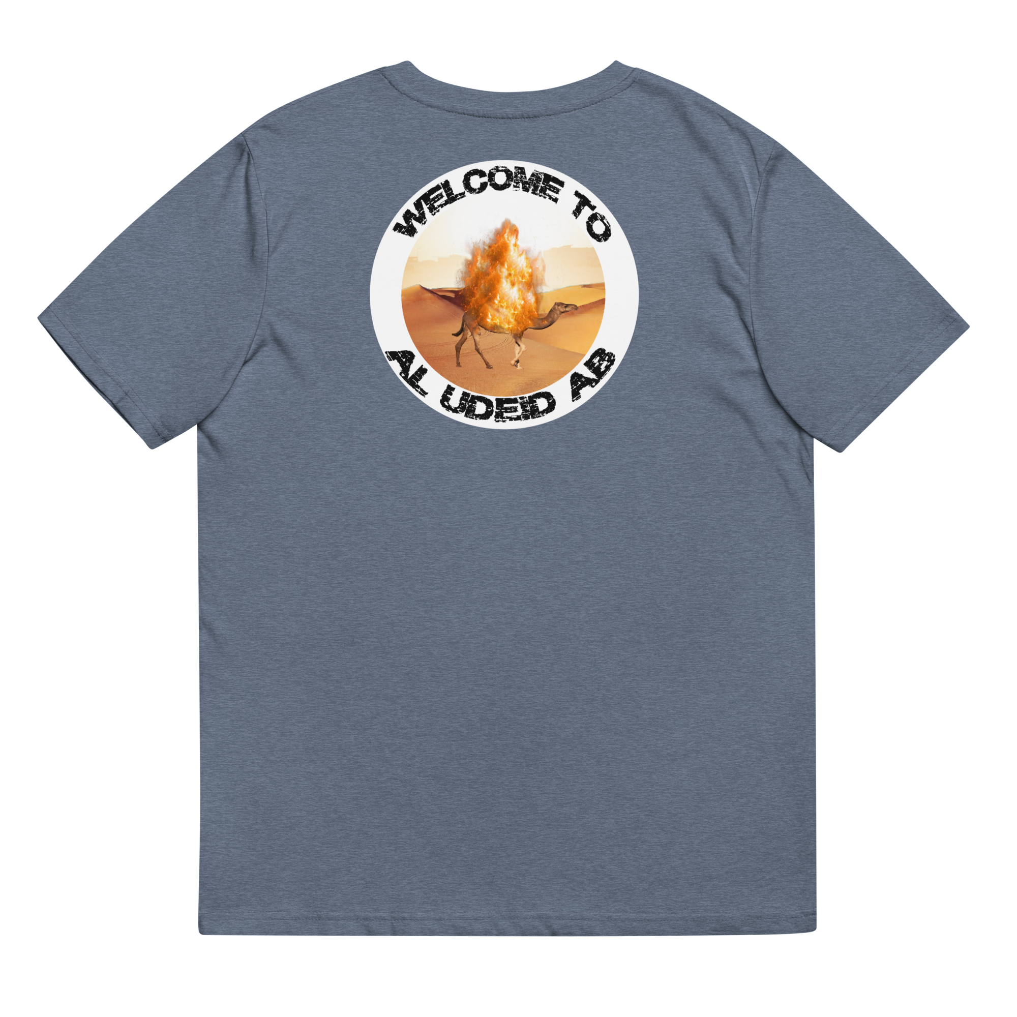 Al Udeid Fire Camel T-Shirt - Unisex Sizing