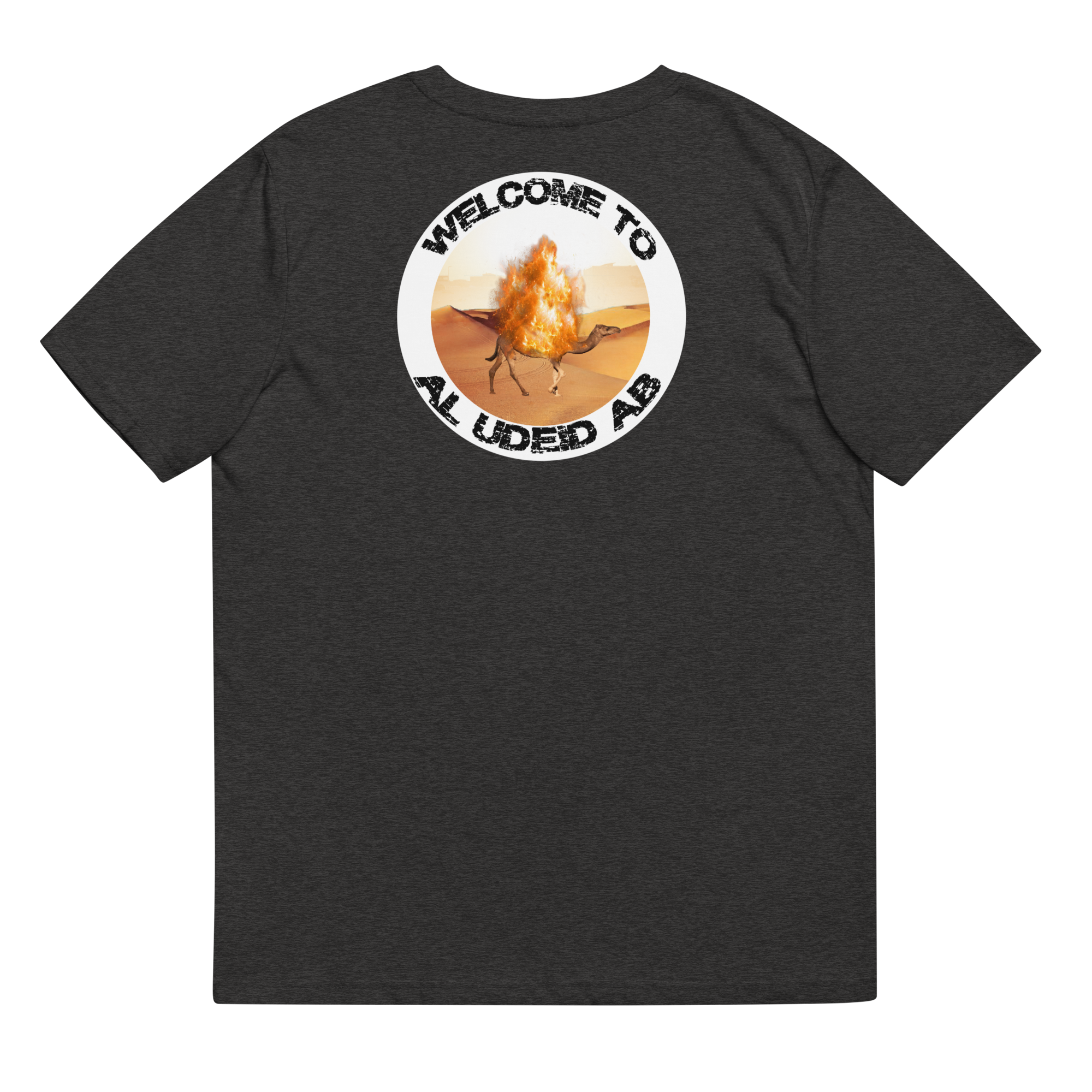 Al Udeid Fire Camel T-Shirt - Unisex Sizing
