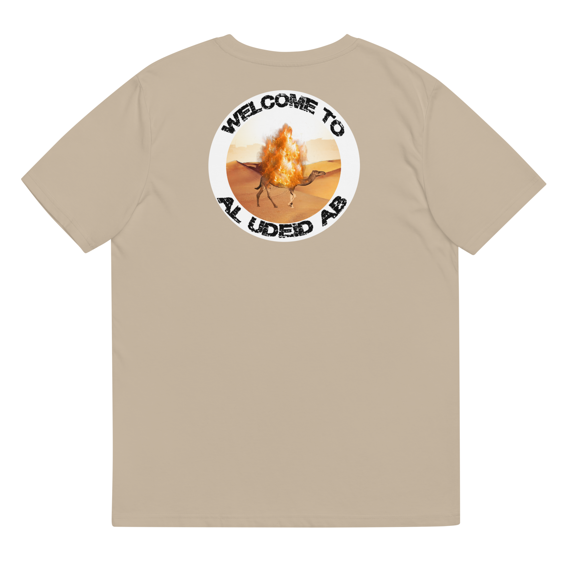 Al Udeid Fire Camel T-Shirt - Unisex Sizing