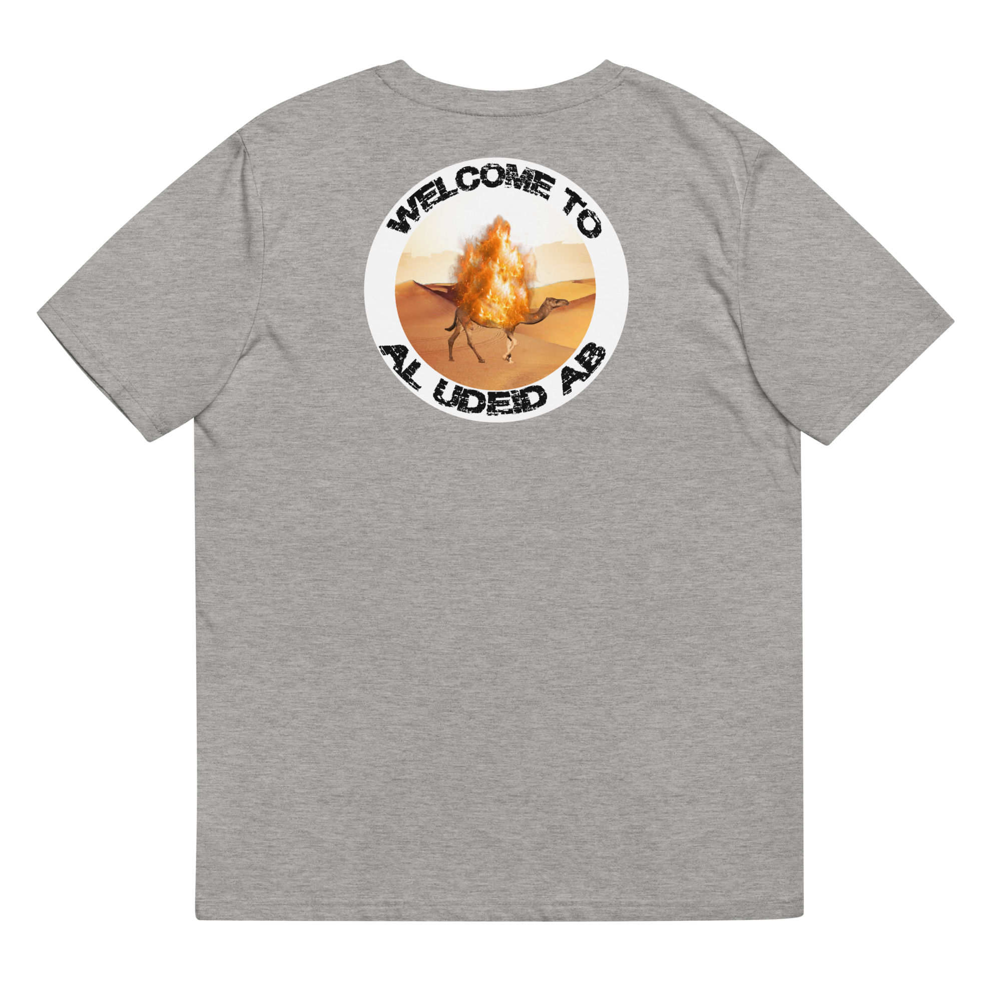 Al Udeid Fire Camel T-Shirt - Unisex Sizing