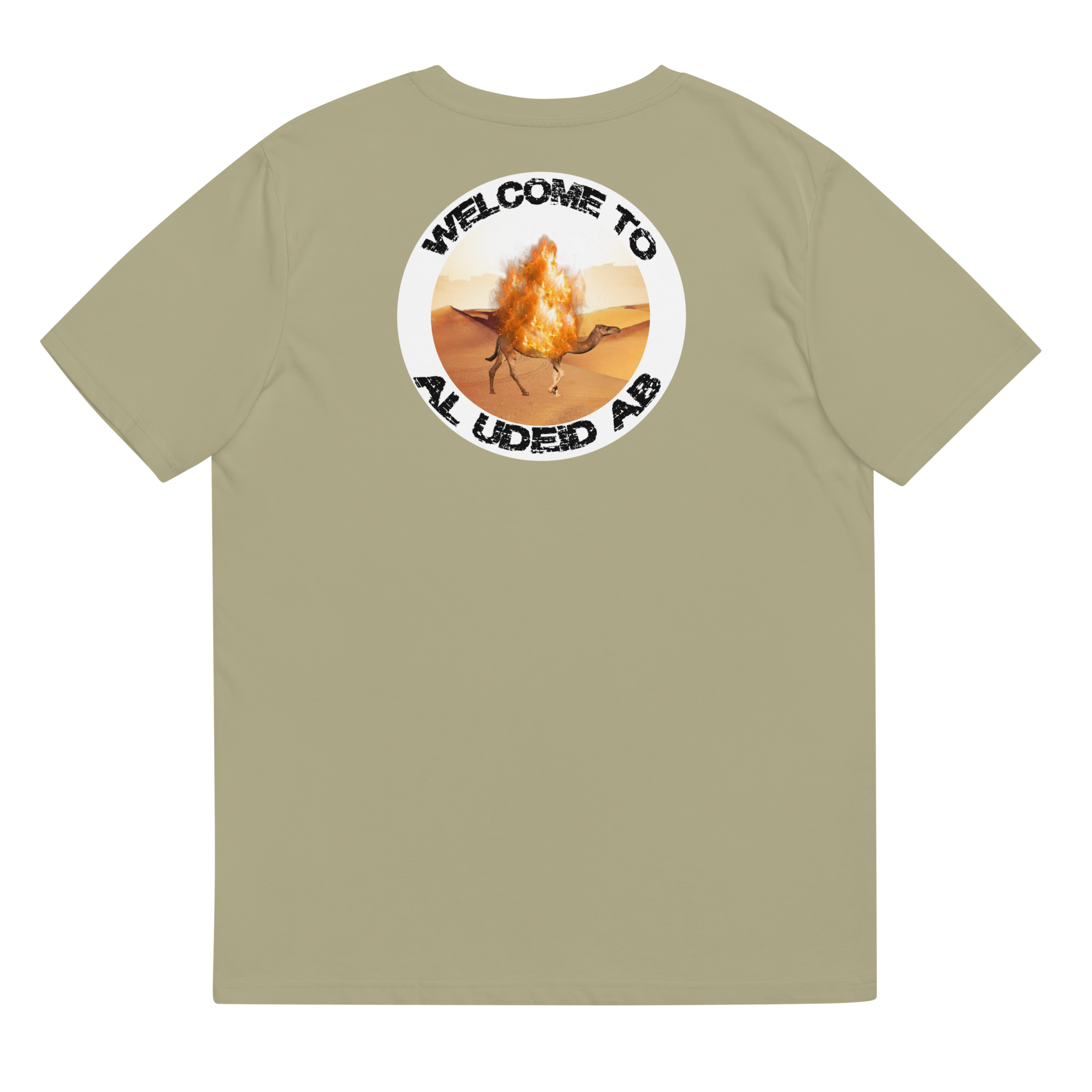 Al Udeid Fire Camel T-Shirt - Unisex Sizing
