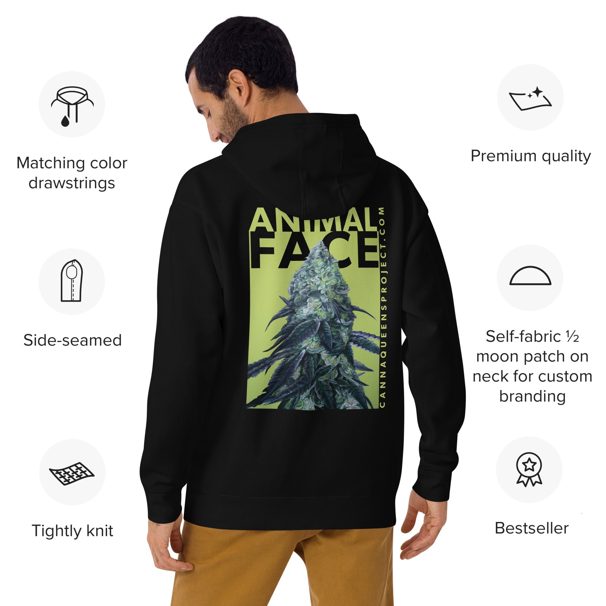 Animal Face Hoodie