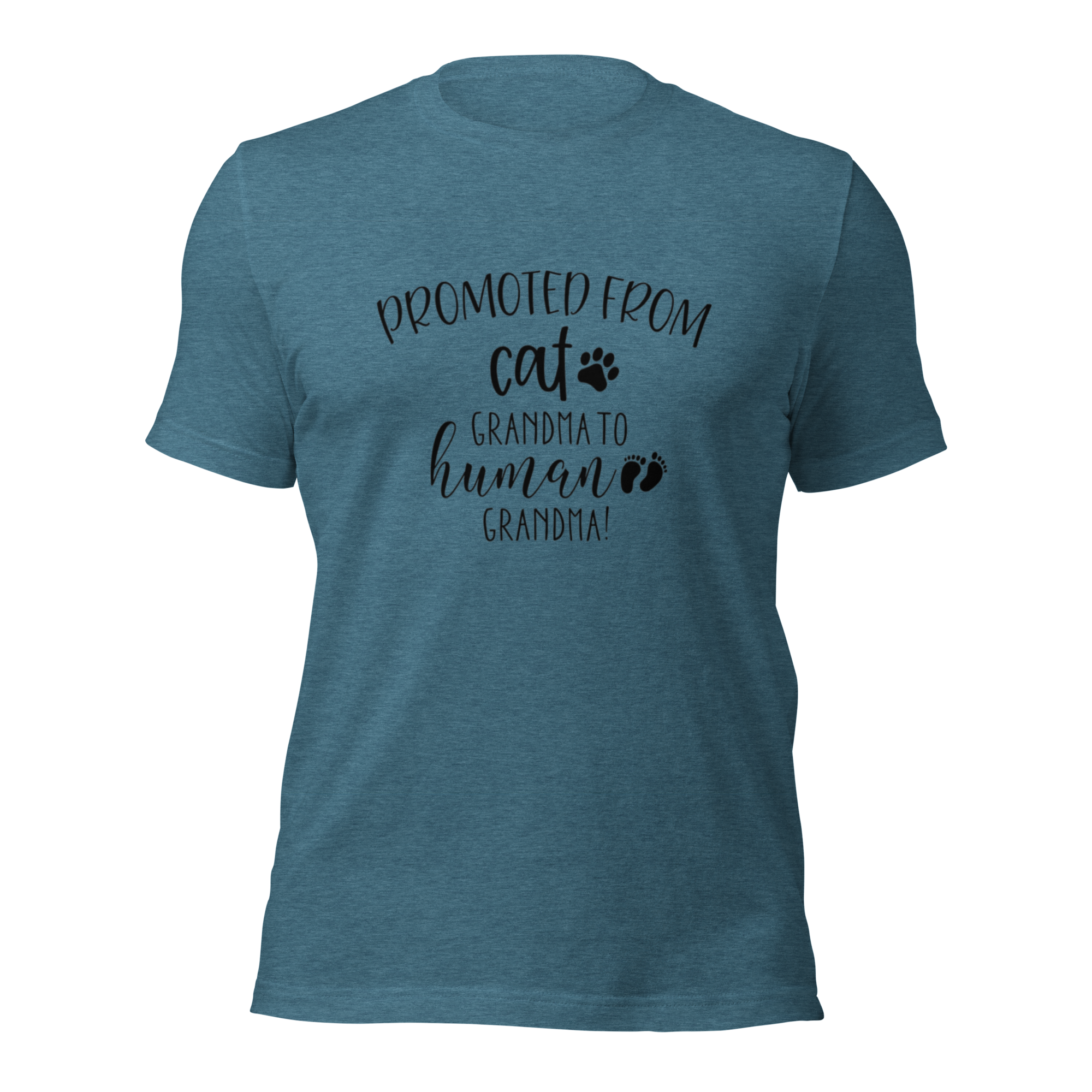 Promoted from Cat Grandma to Human Grandma T-Shirt