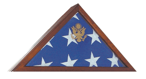 Marine Corp Flag Case - Cherry