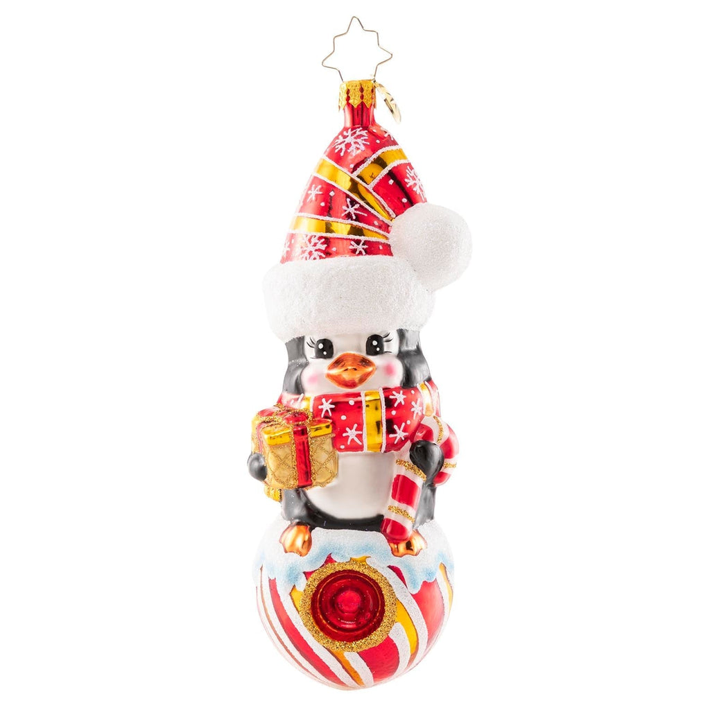 Play It Cool Penguin ornament