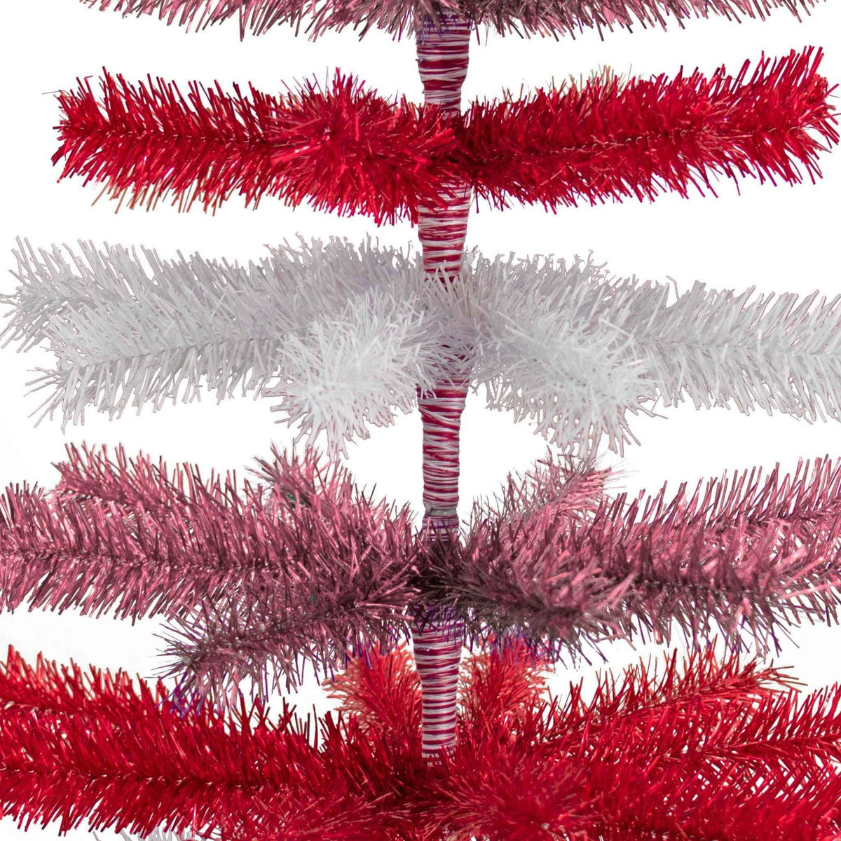 Valentine's Day Layered Tinsel Tree