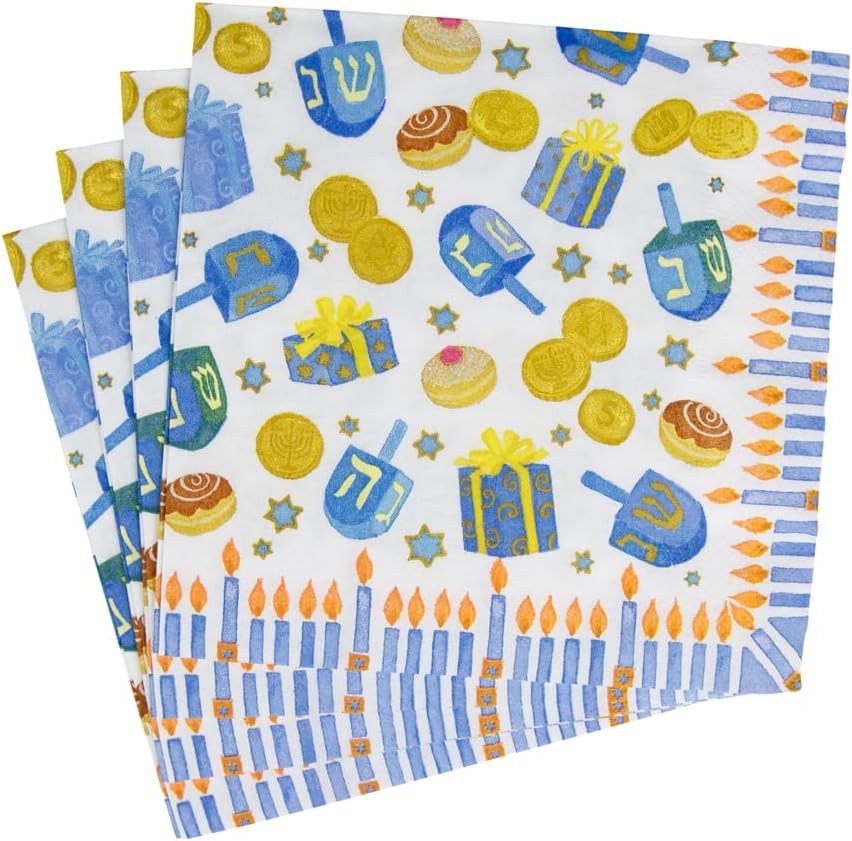 Dreidel, Dreidel, Dreidel Napkin Lunch