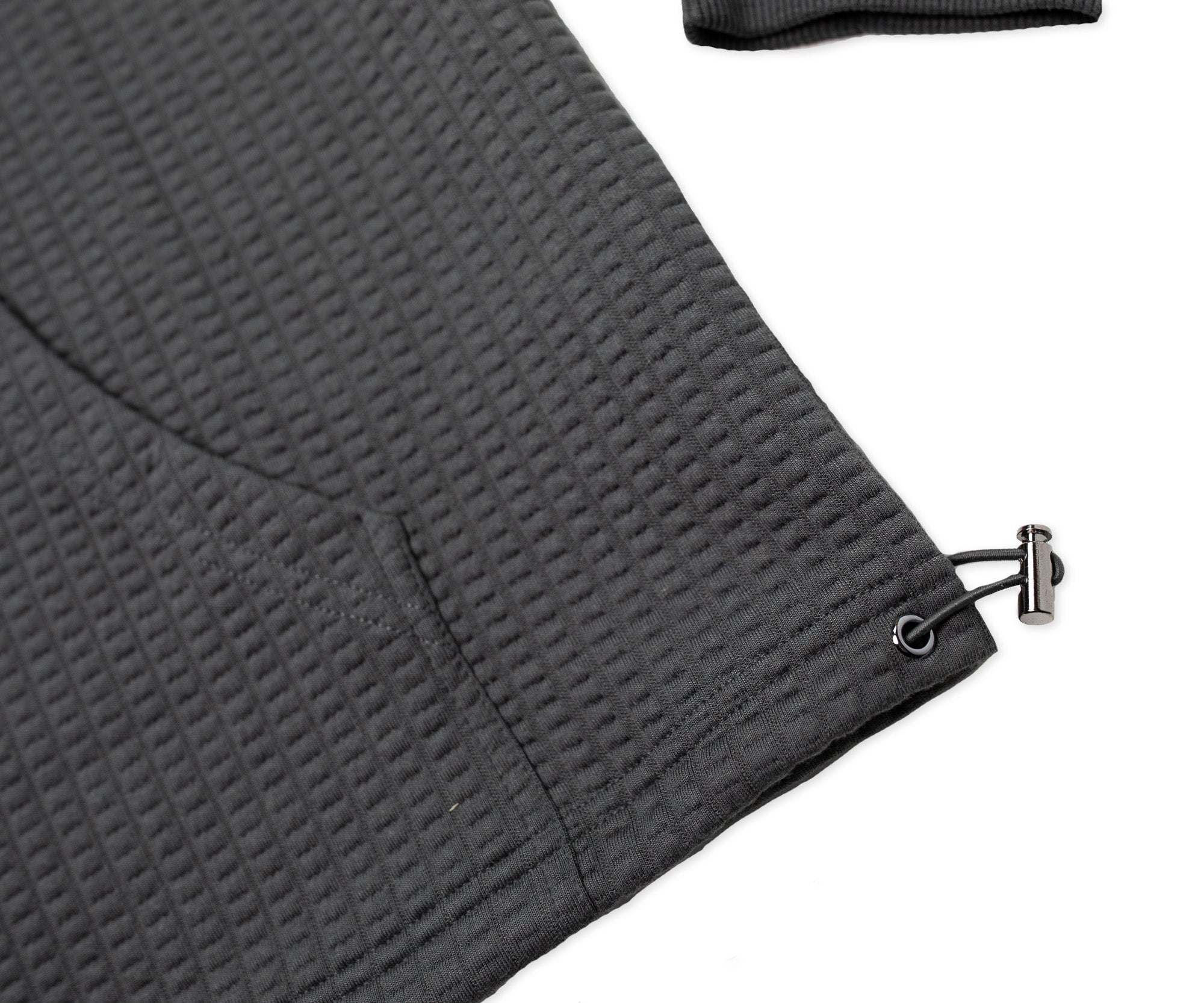 Men's Waffle Tech Hoodie (Carbon)