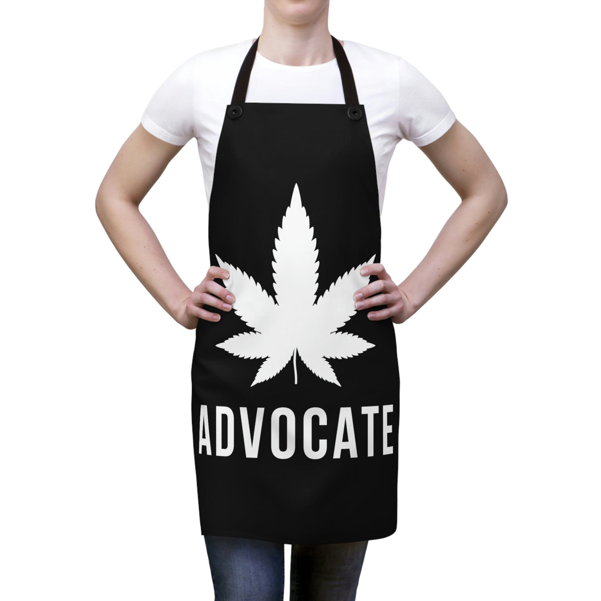 Cannabis Advocate Pot Leaf Apron