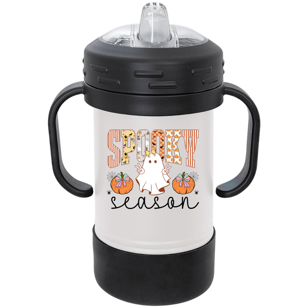 Spooky Season Halloween Ghost Polar Camel 10 oz Sippy Cup