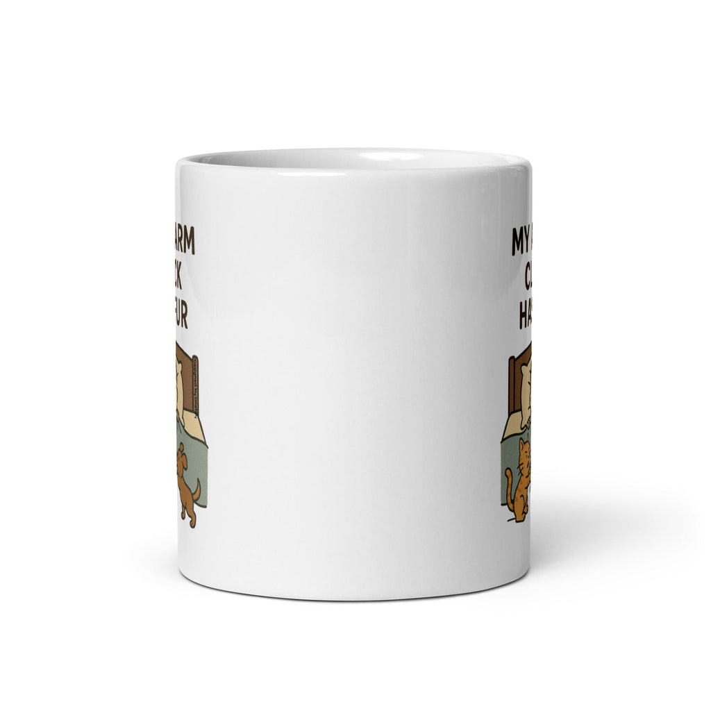 My Alarm Clock Has Fur Novelty Mug 11 oz