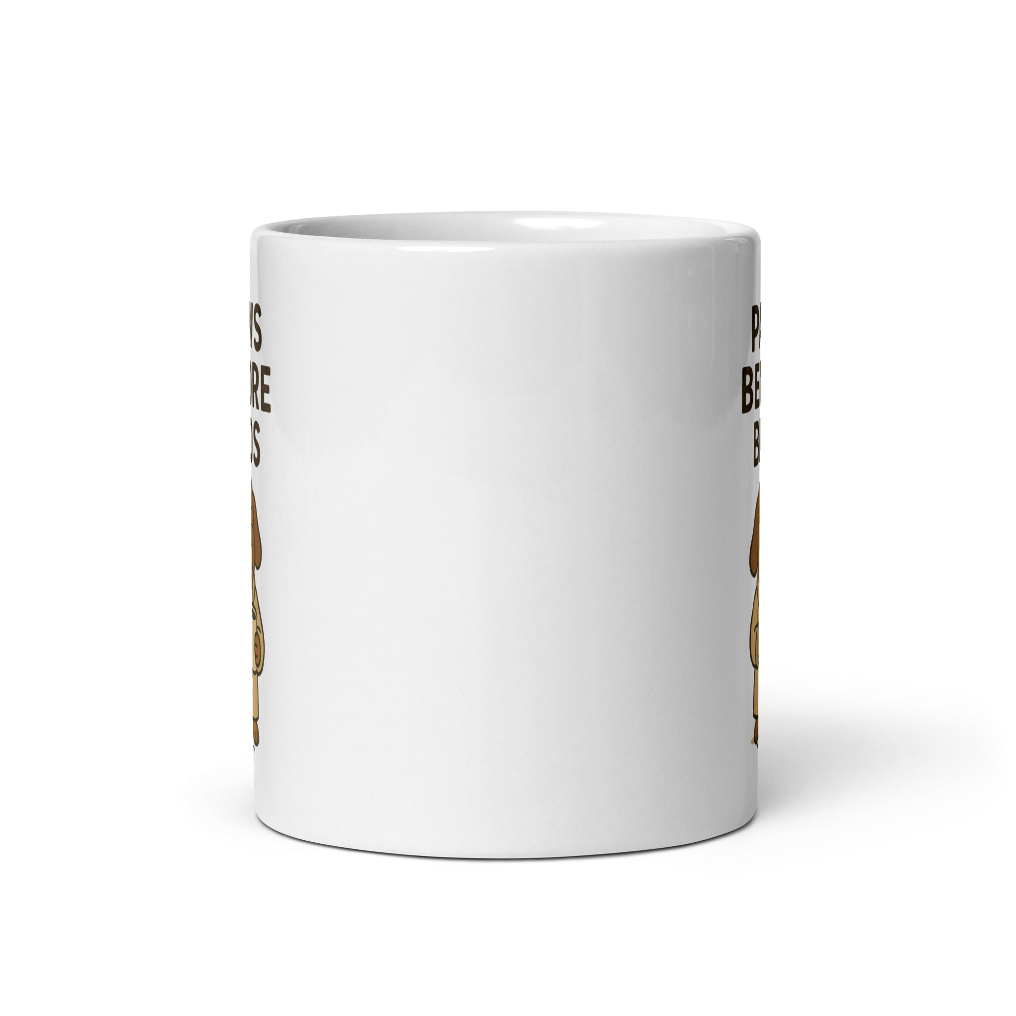 Paws Before Bros Novelty Mug 11 oz