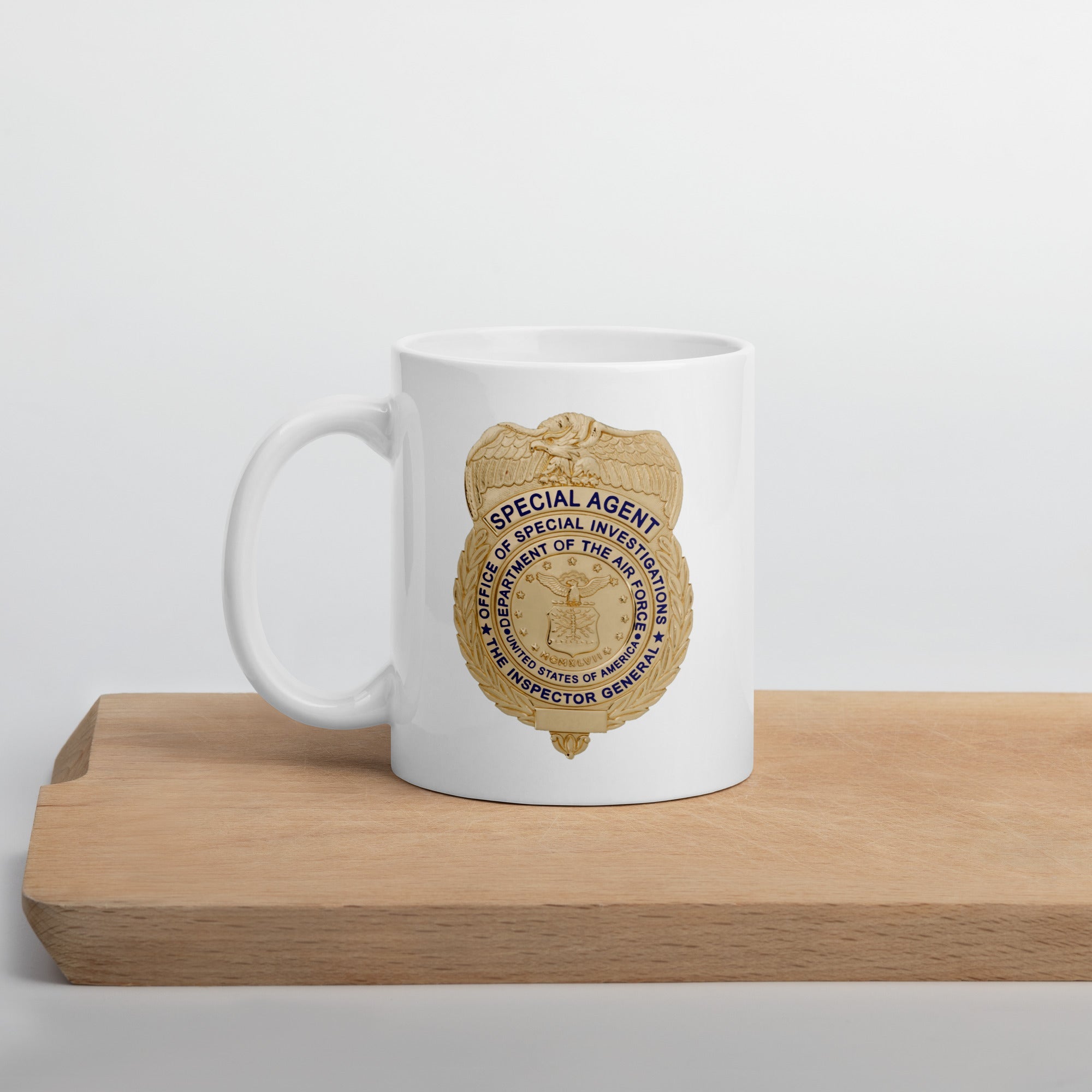 OSI Badge on Two Sides - Coffee Mug - White