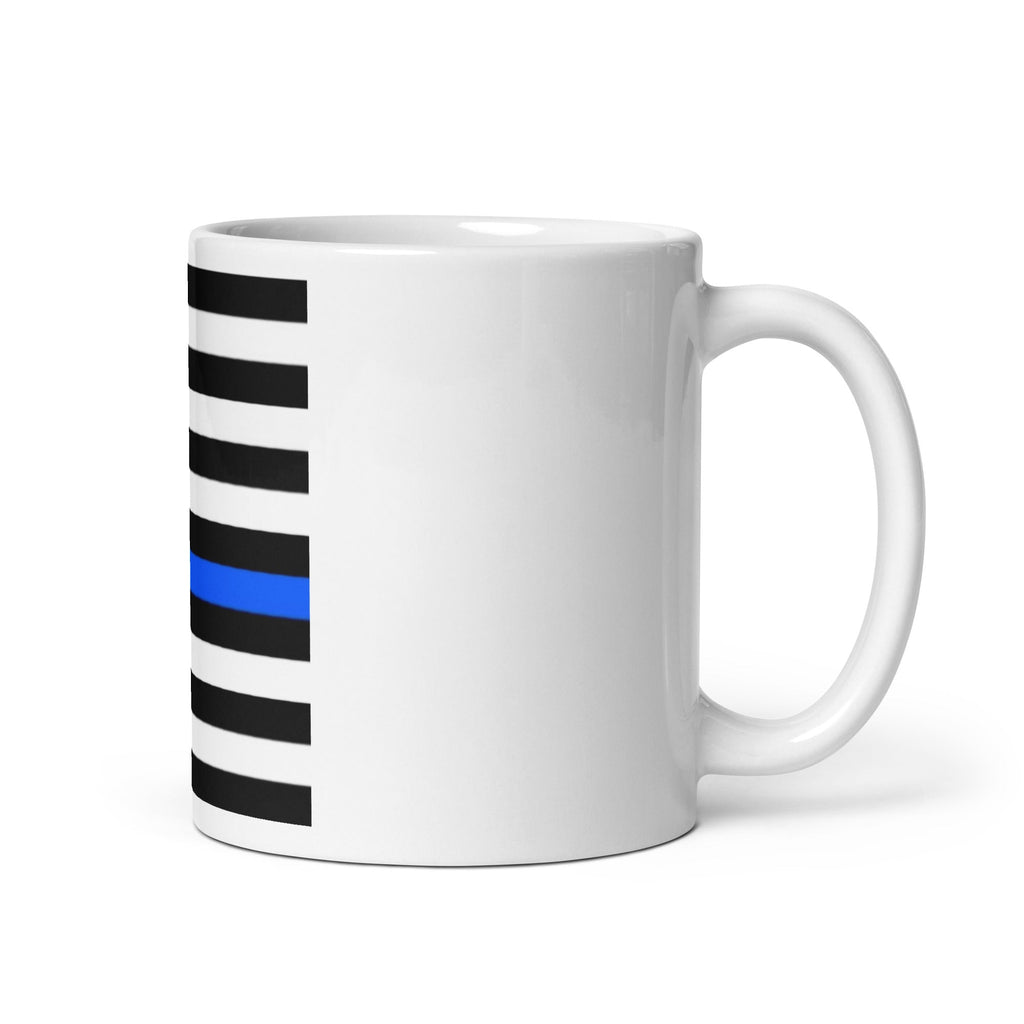 AFOSI Badge and TBL Flag Coffee Mug - White