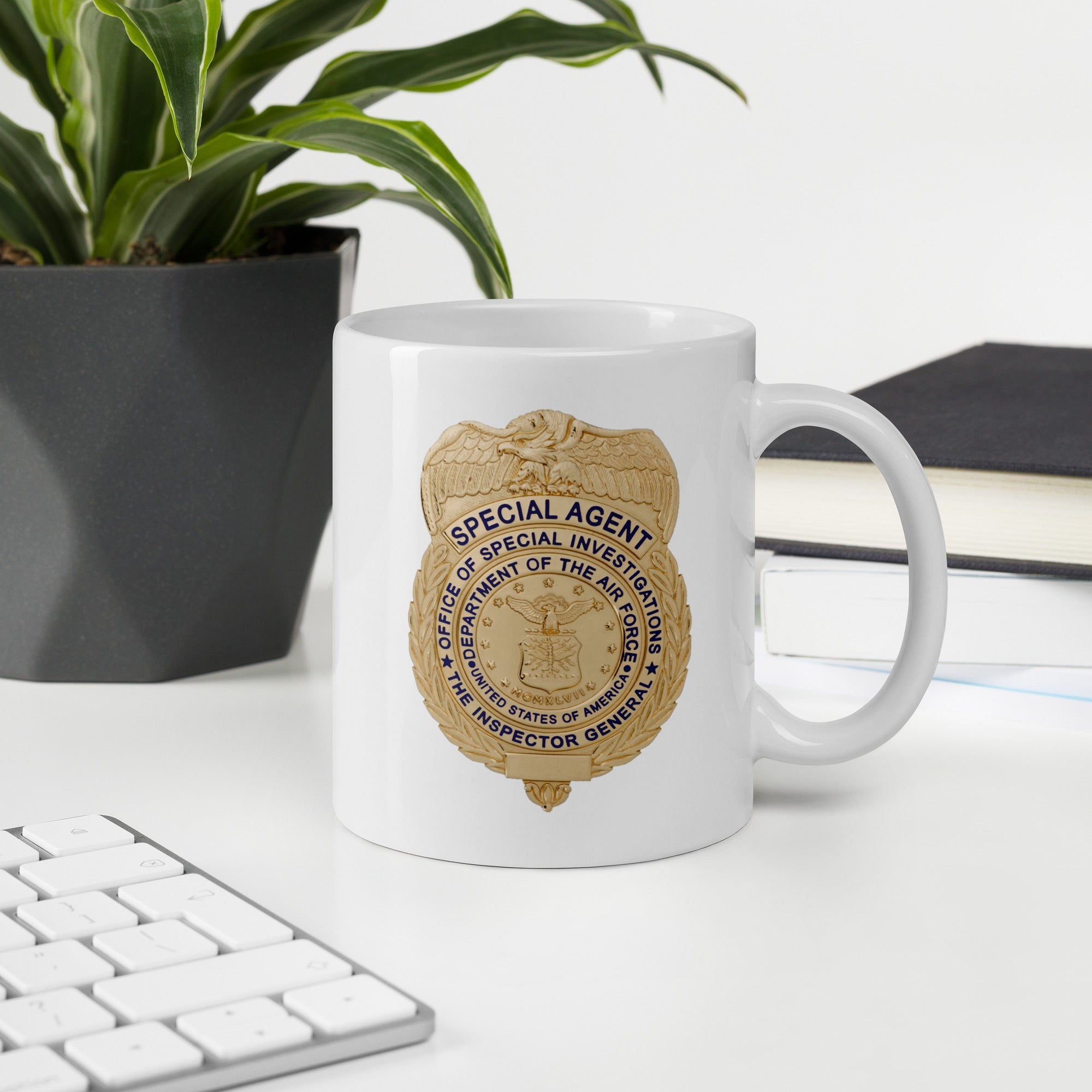 OSI Badge on Two Sides - Coffee Mug - White