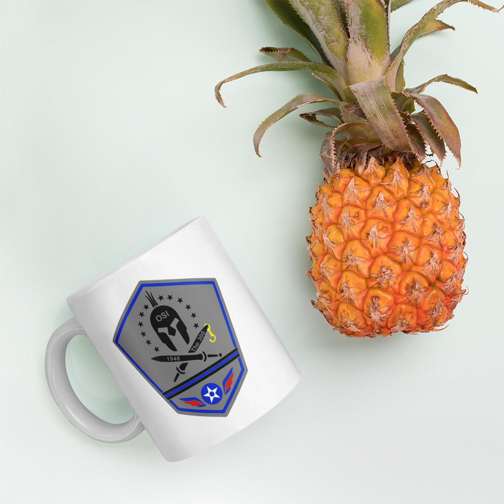 The 300 Ceramic Coffee Mug - White