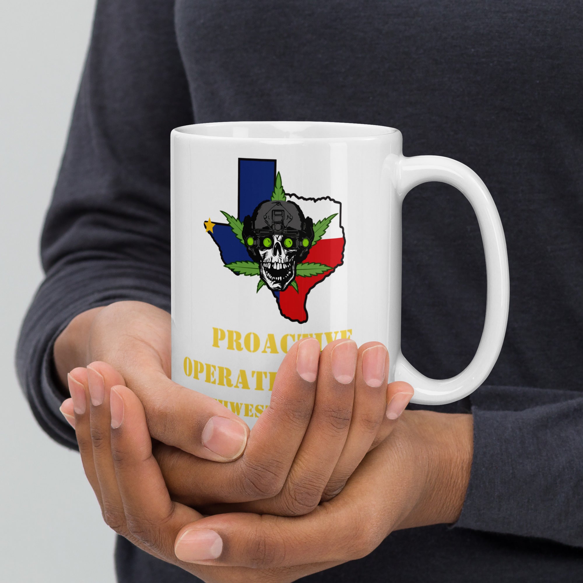 CID SW Field Office - White glossy mug