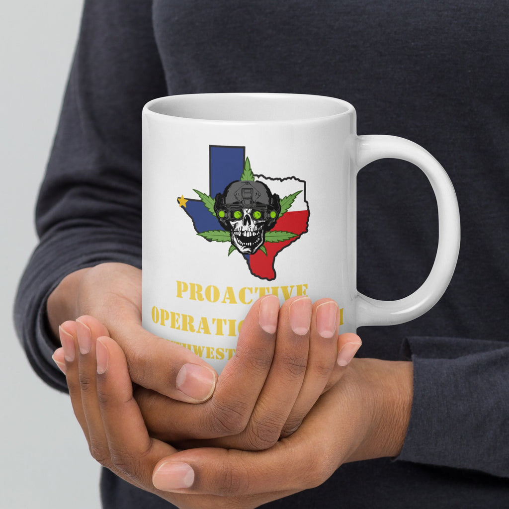 CID SW Field Office - White glossy mug