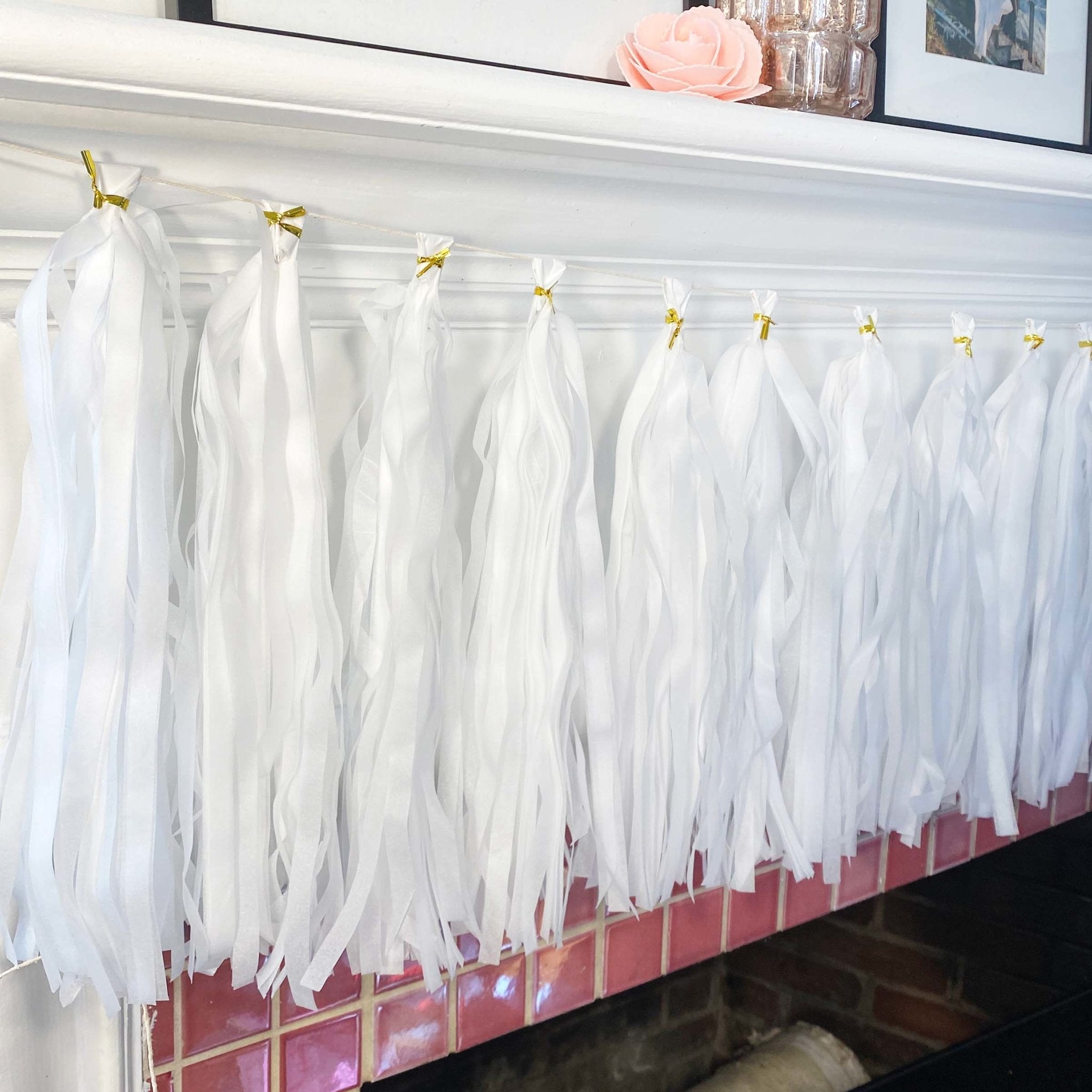 White Paper Tassel Kit