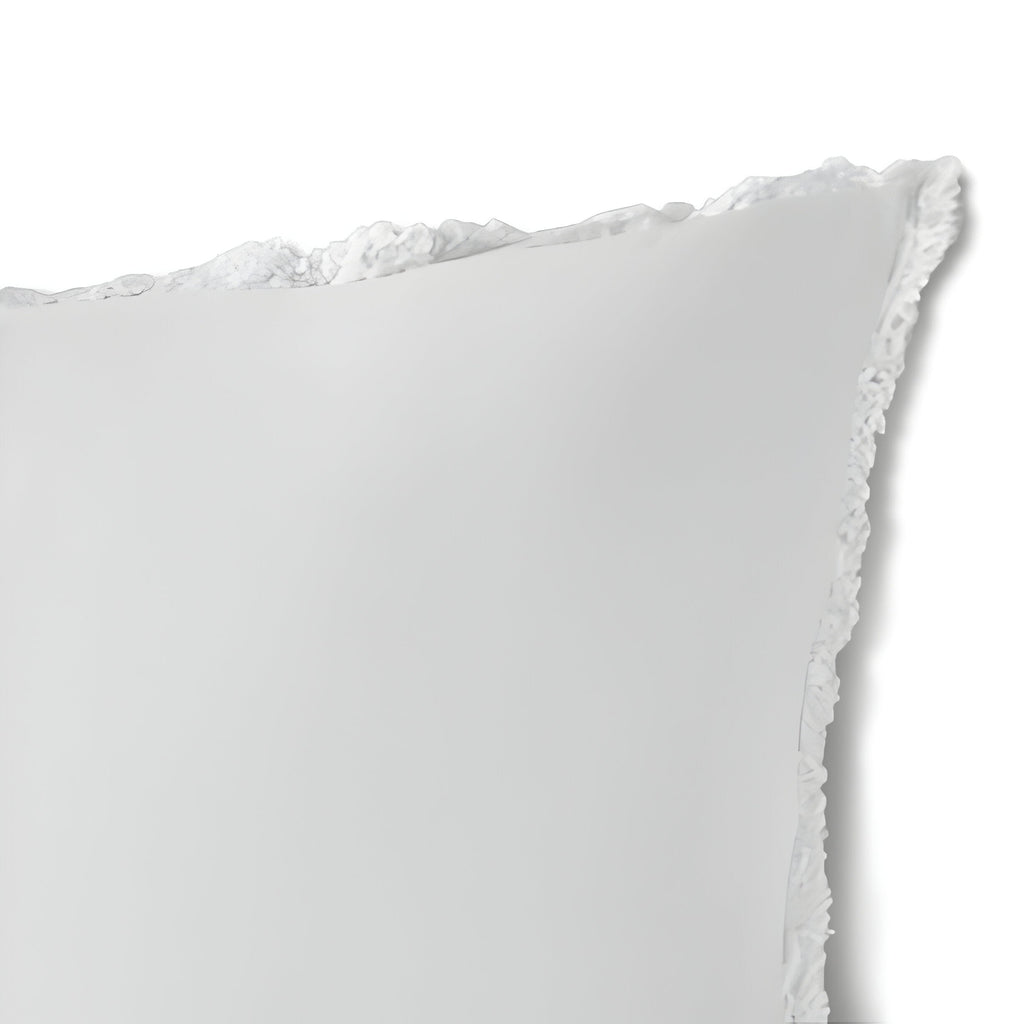 400TC Cotton Sateen Solid Fringe Duvet Cover Set