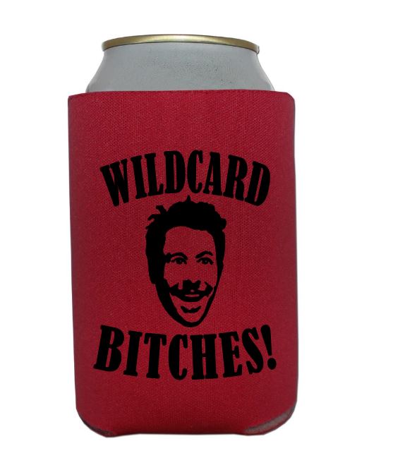 Charlie Wildcard Always Sunny in Philadelphia Koozie Can Cooler Holder Horror