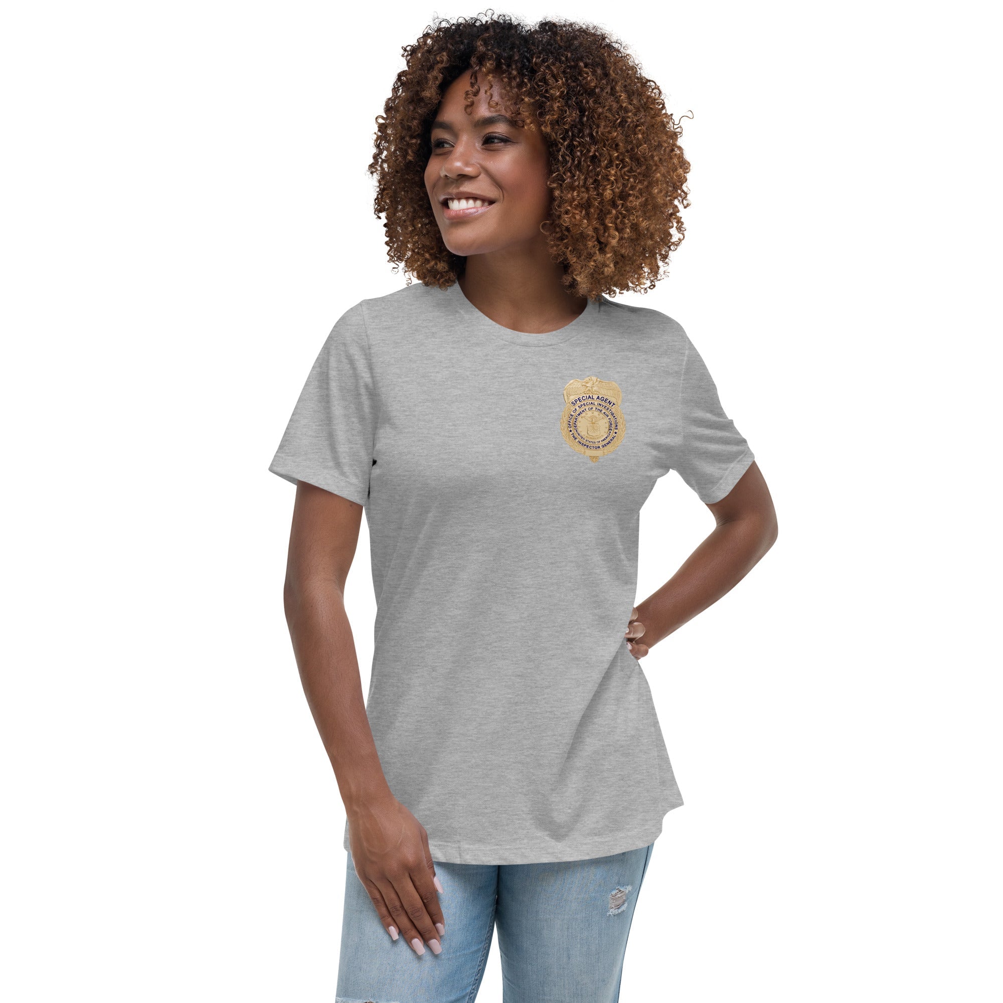 OSI Badge and Shield - Relaxed T-Shirt - Women's