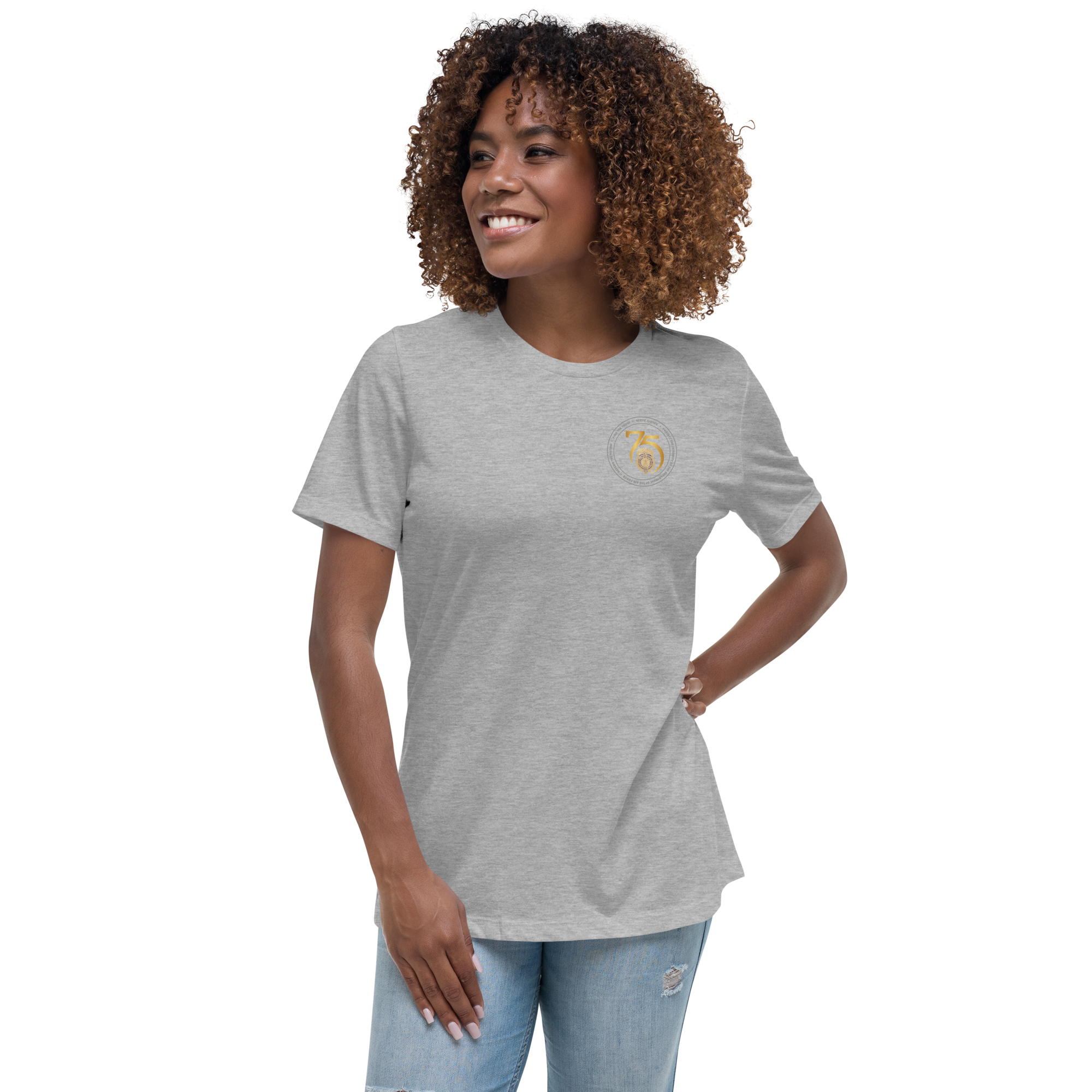 OSI 75th Anniversary Commemorative Relax Fit T-shirt - Women's