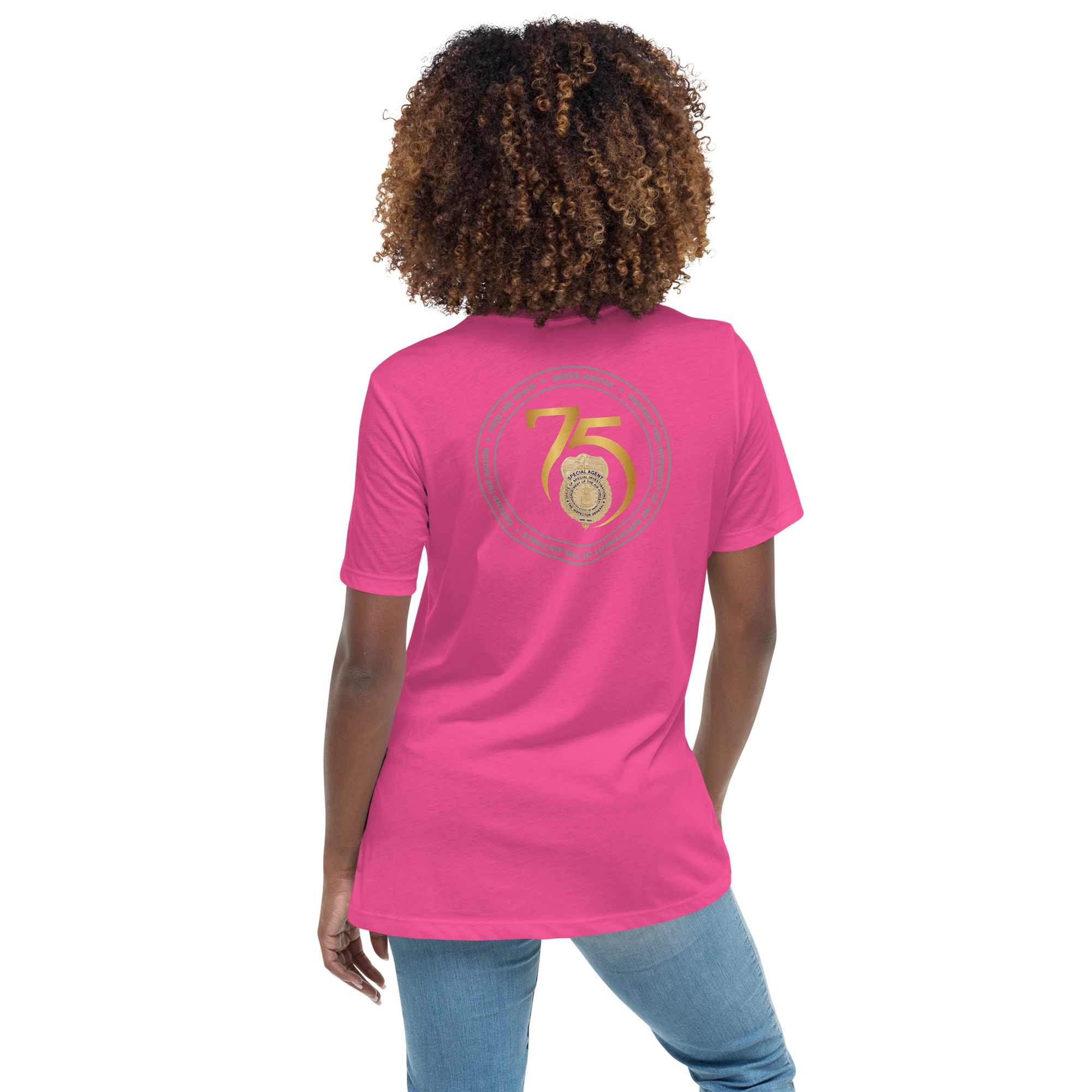 OSI 75th Anniversary Commemorative Relax Fit T-shirt - Women's