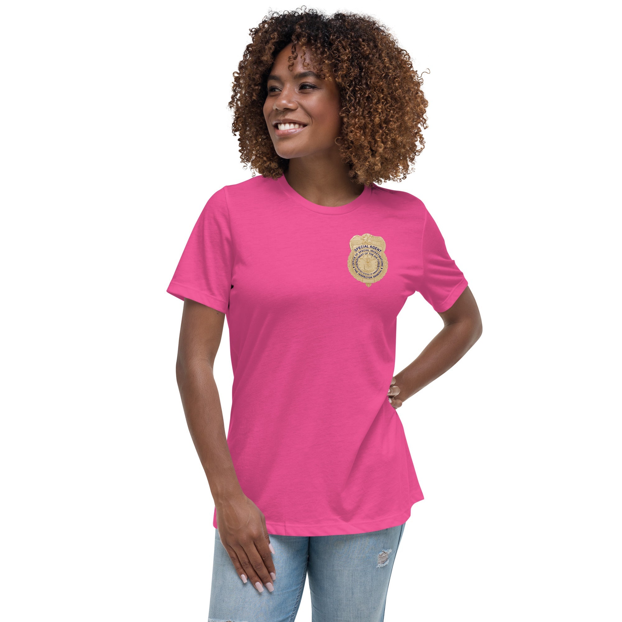 OSI Badge and Shield - Relaxed T-Shirt - Women's