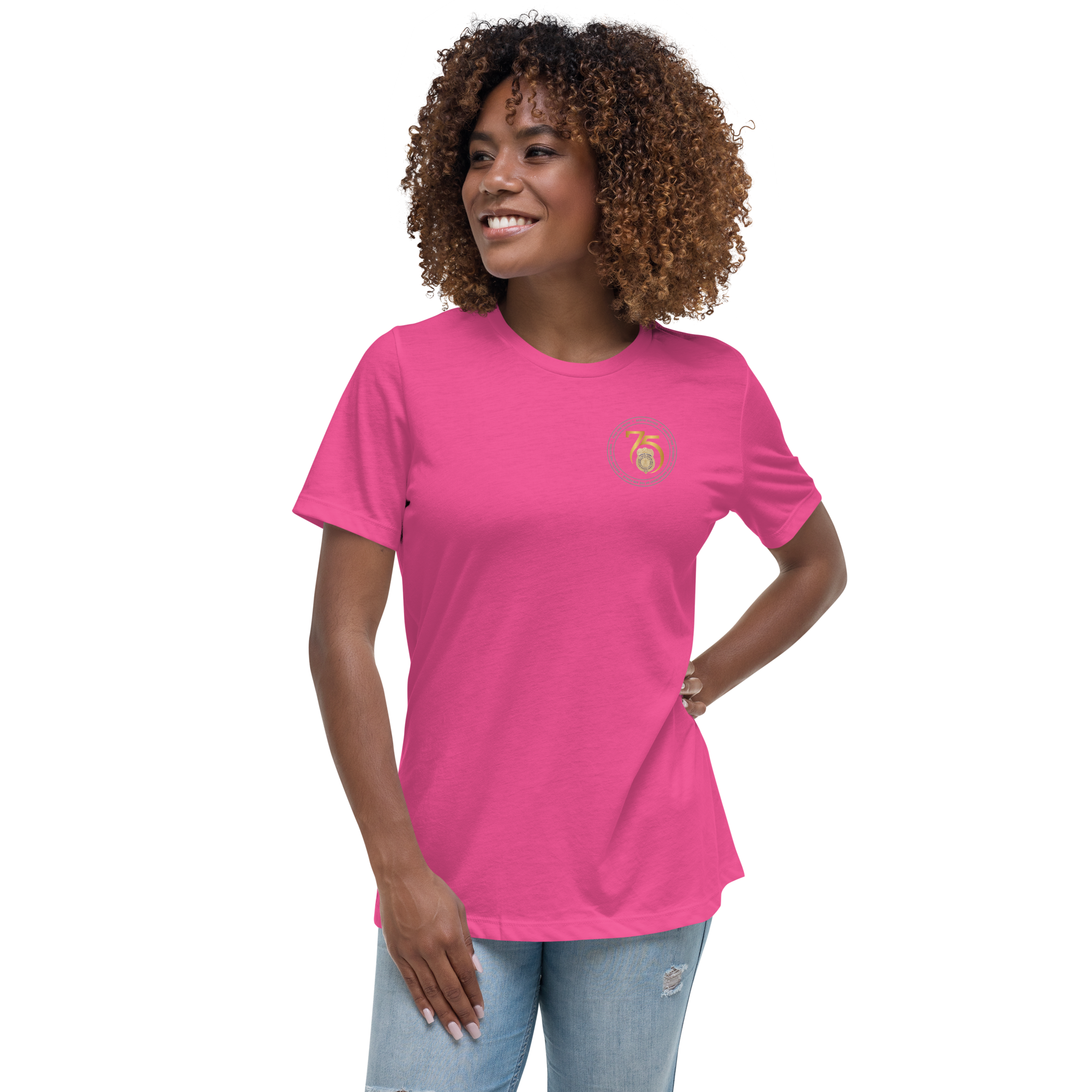 OSI 75th Anniversary Commemorative Relax Fit T-shirt - Women's