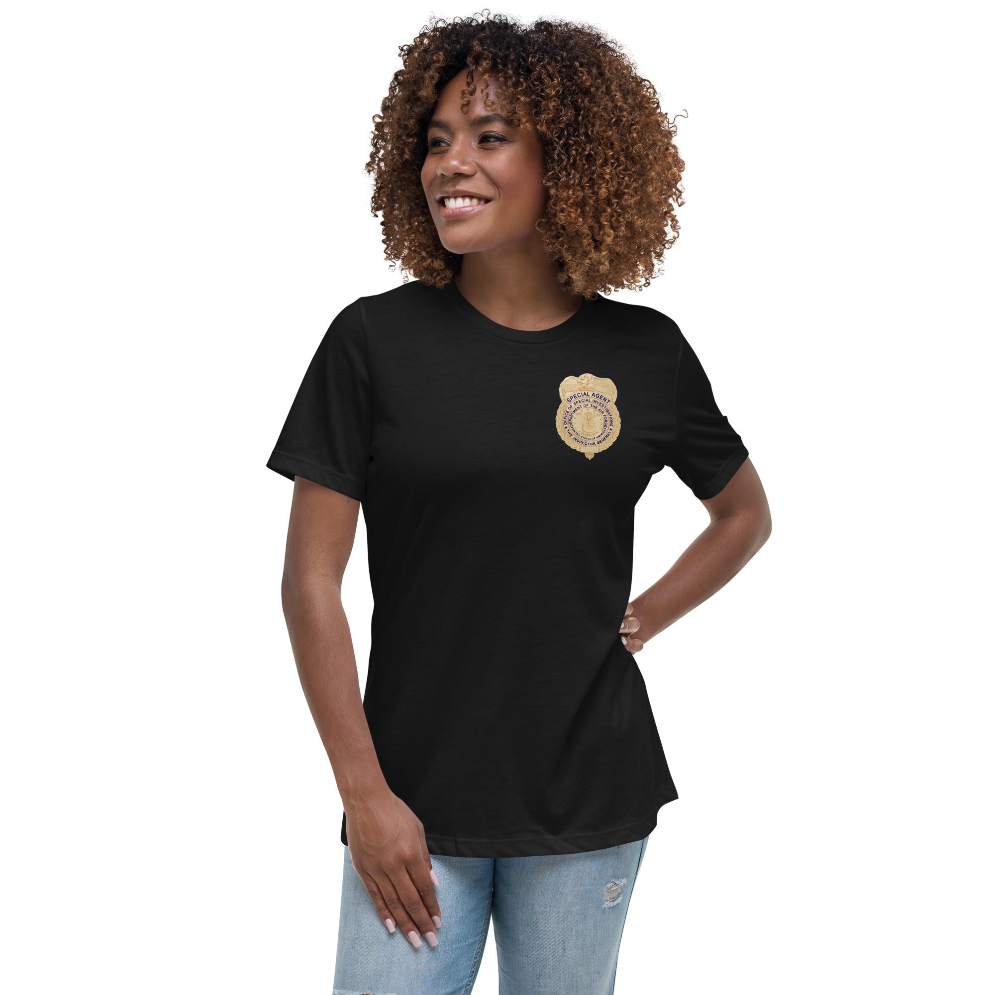 OSI Badge and Shield - Relaxed T-Shirt - Women's