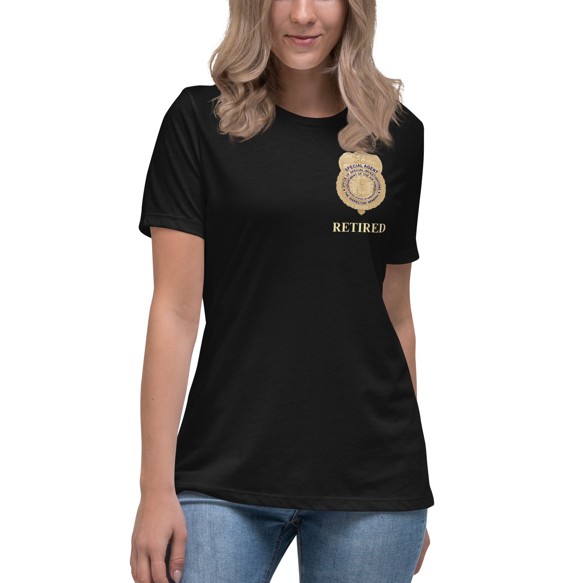 Retired OSI Badge - Relaxed T-Shirt - Women's