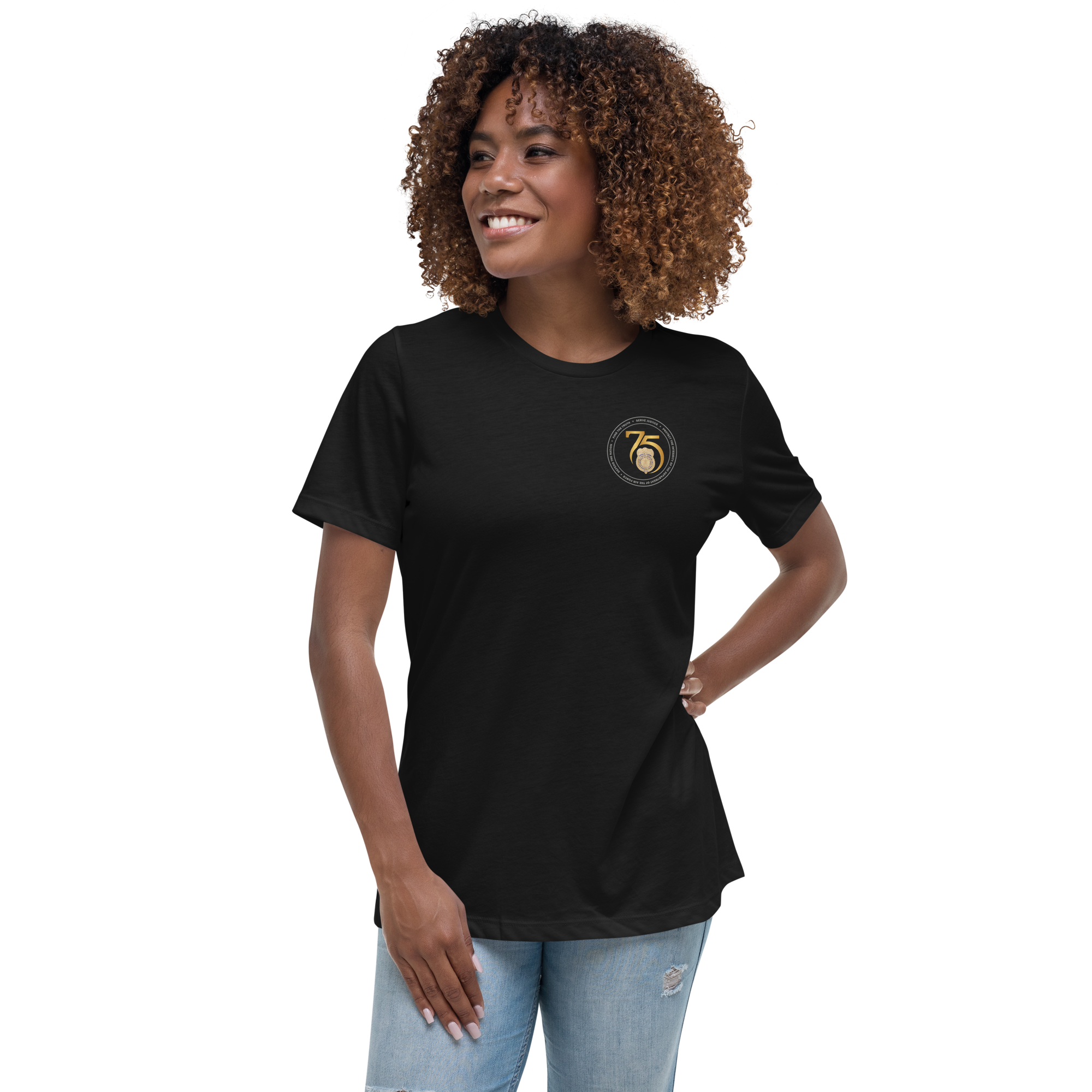 OSI 75th Anniversary Commemorative Relax Fit T-shirt - Women's