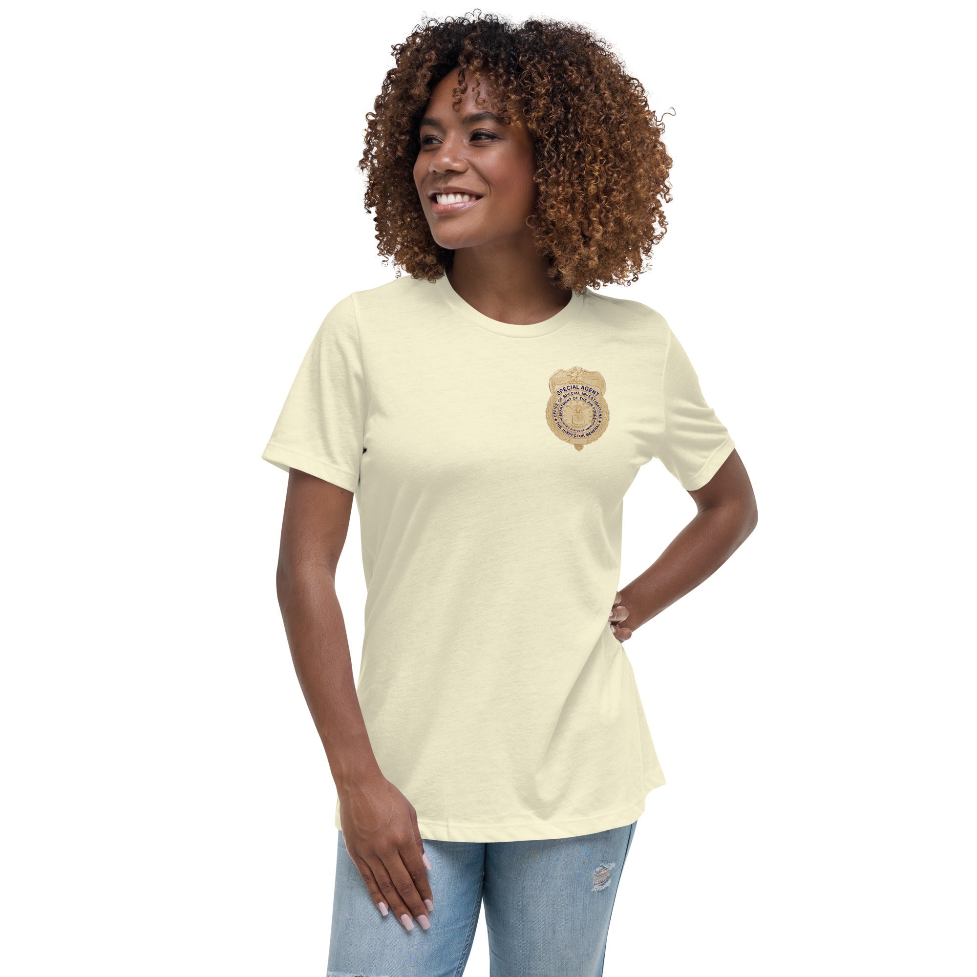 OSI Badge and Shield - Relaxed T-Shirt - Women's