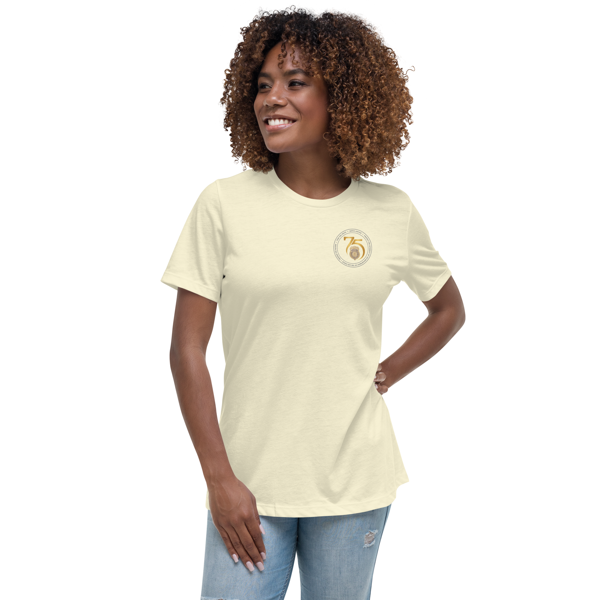 OSI 75th Anniversary Commemorative Relax Fit T-shirt - Women's