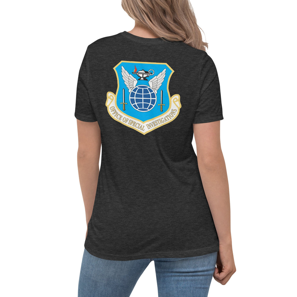 Retired OSI Badge and Shield - Relaxed T-Shirt - Women's