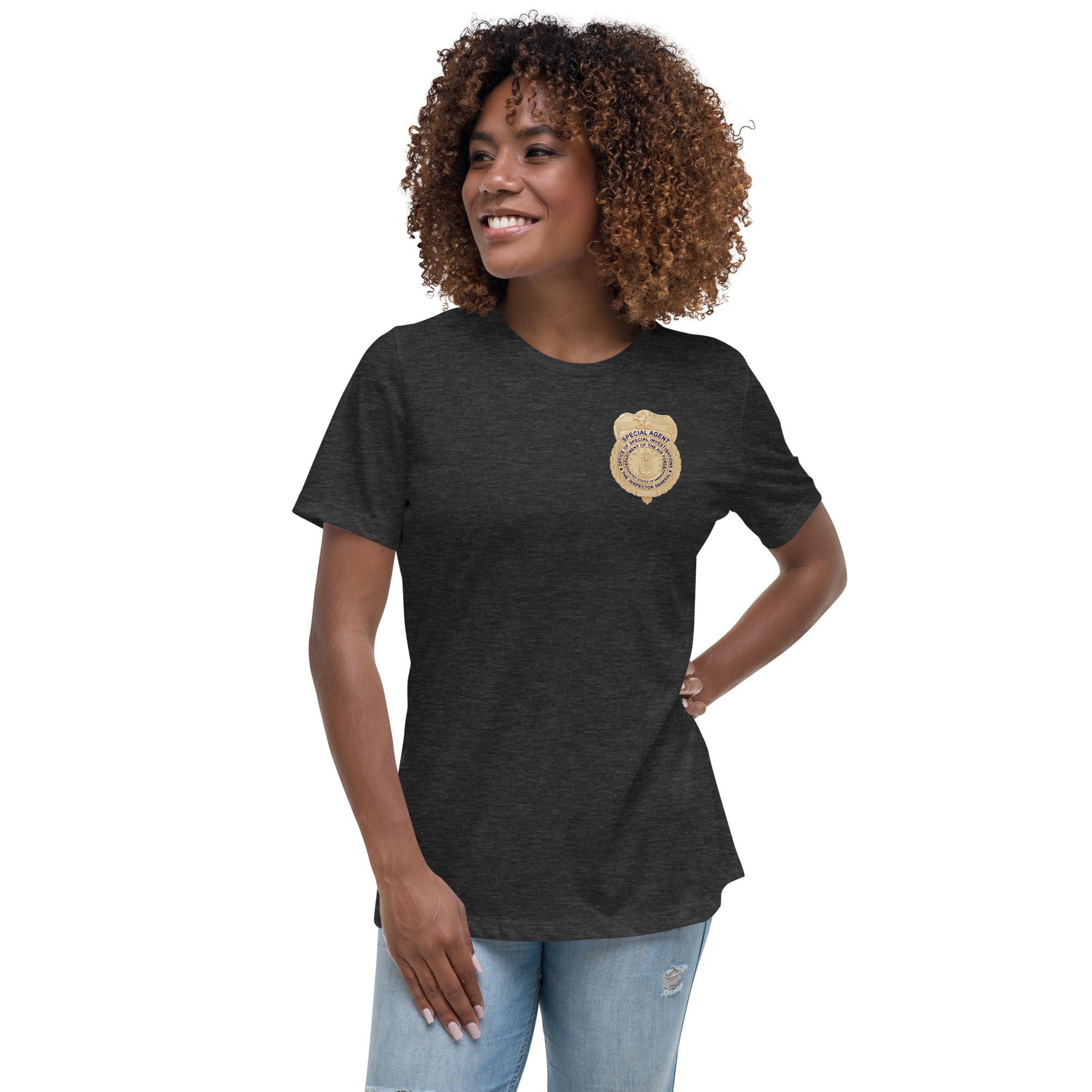 OSI Badge and Shield - Relaxed T-Shirt - Women's