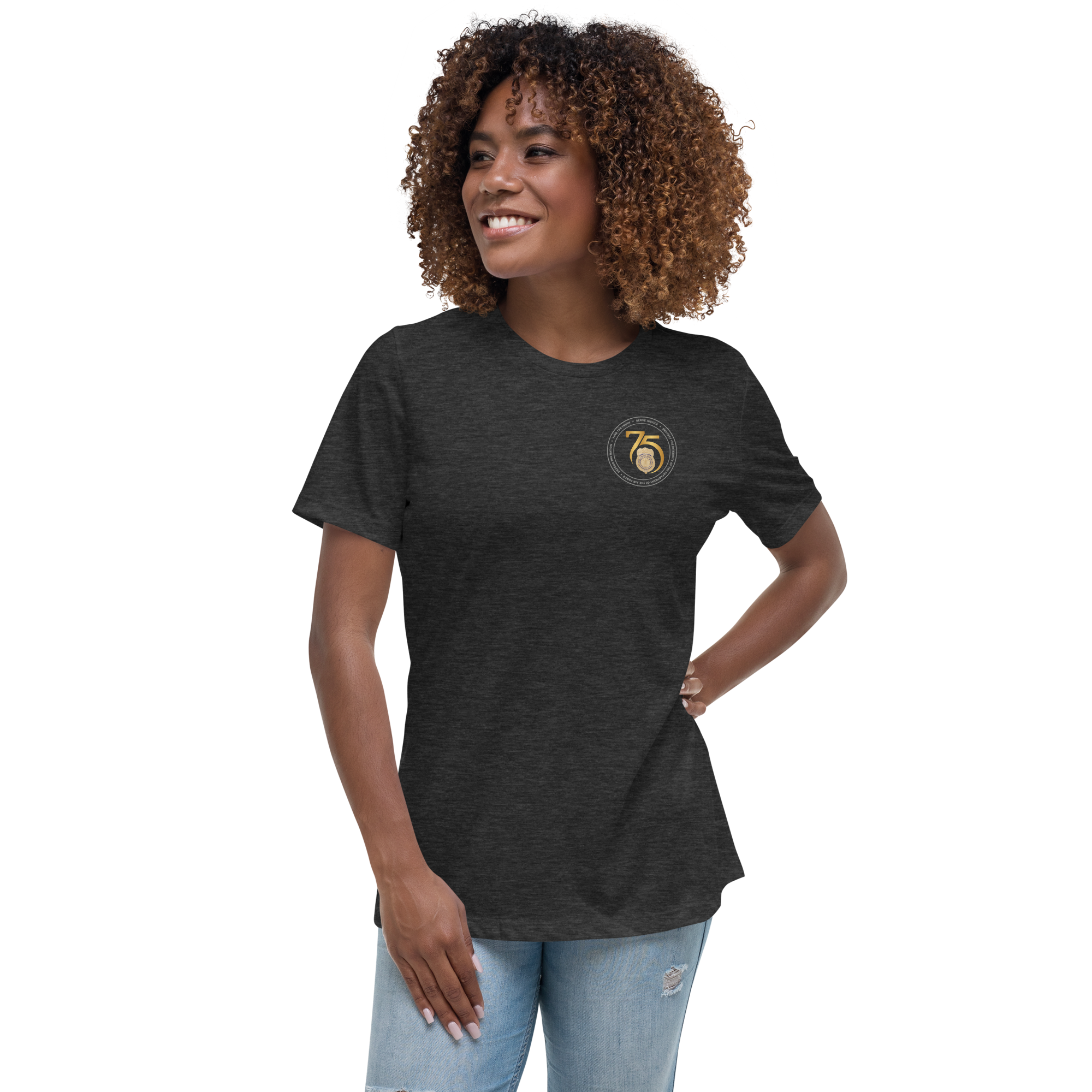 OSI 75th Anniversary Commemorative Relax Fit T-shirt - Women's