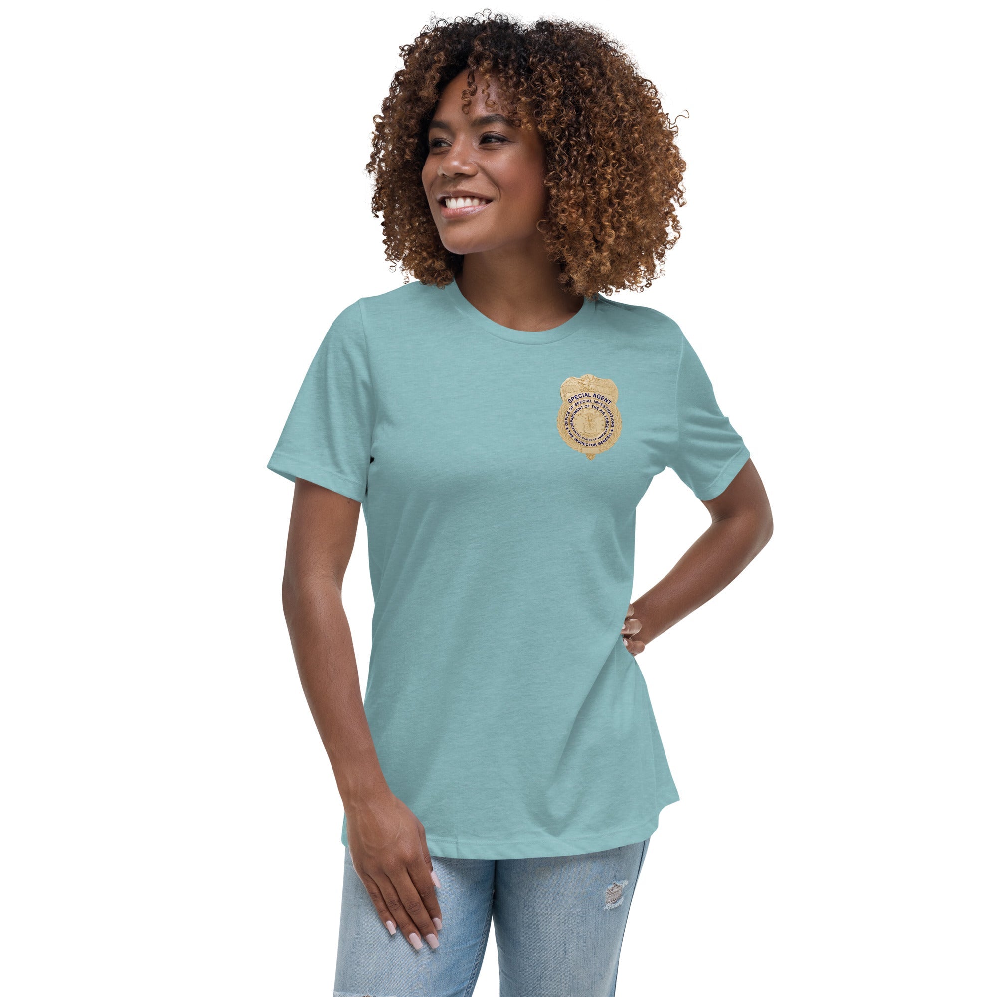 OSI Badge and Shield - Relaxed T-Shirt - Women's