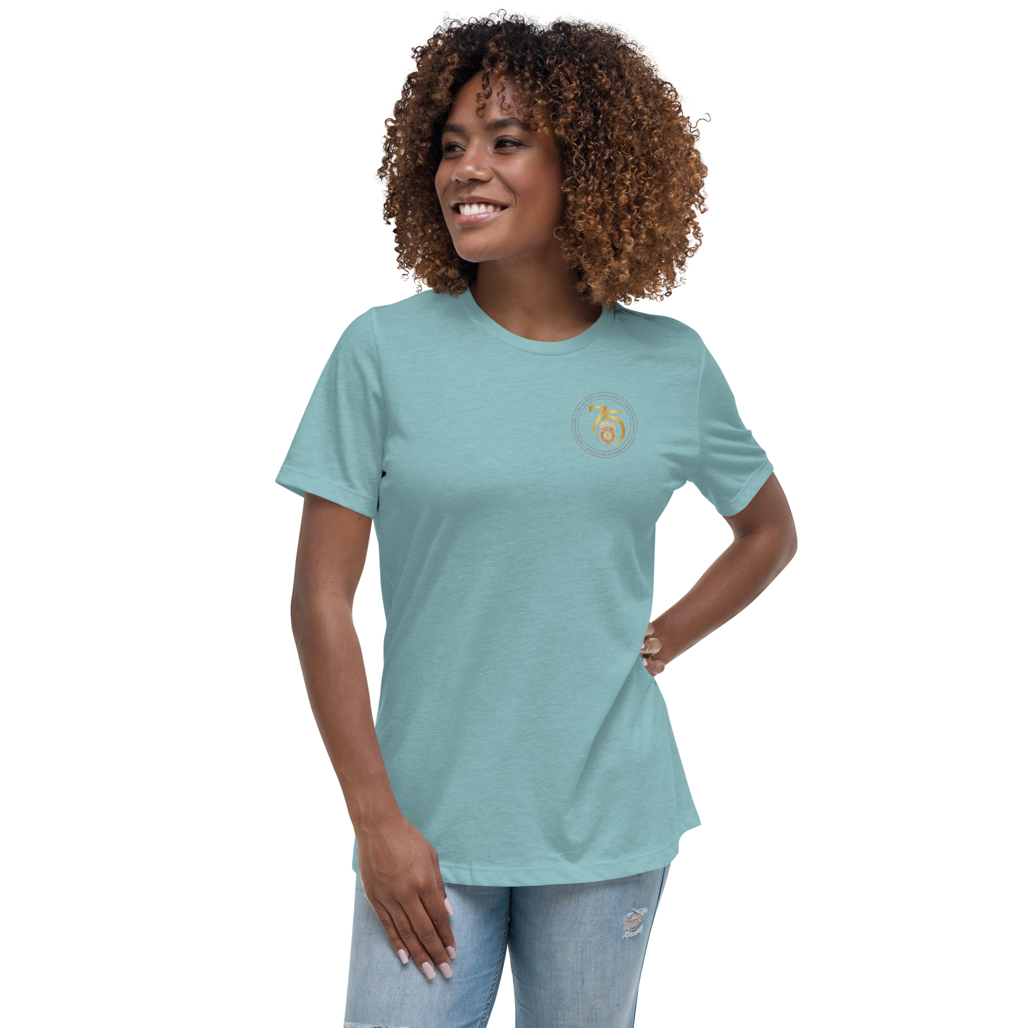 OSI 75th Anniversary Commemorative Relax Fit T-shirt - Women's