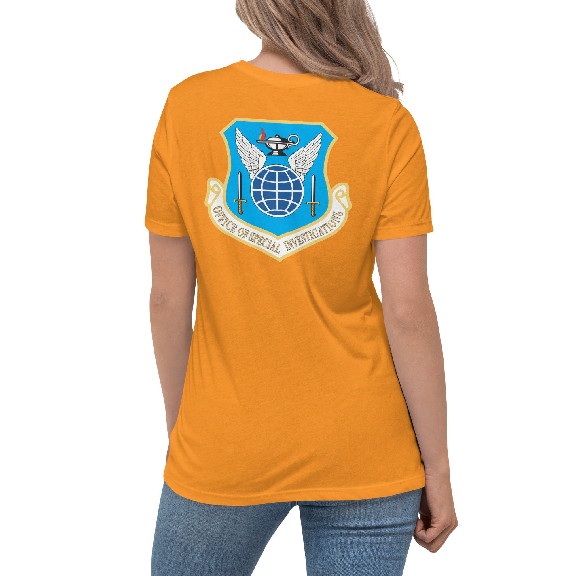 Retired OSI Badge and Shield - Relaxed T-Shirt - Women's