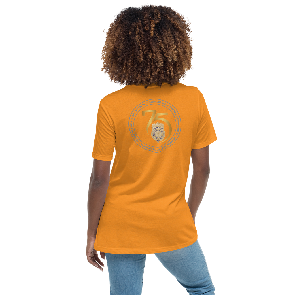OSI 75th Anniversary Commemorative Relax Fit T-shirt - Women's