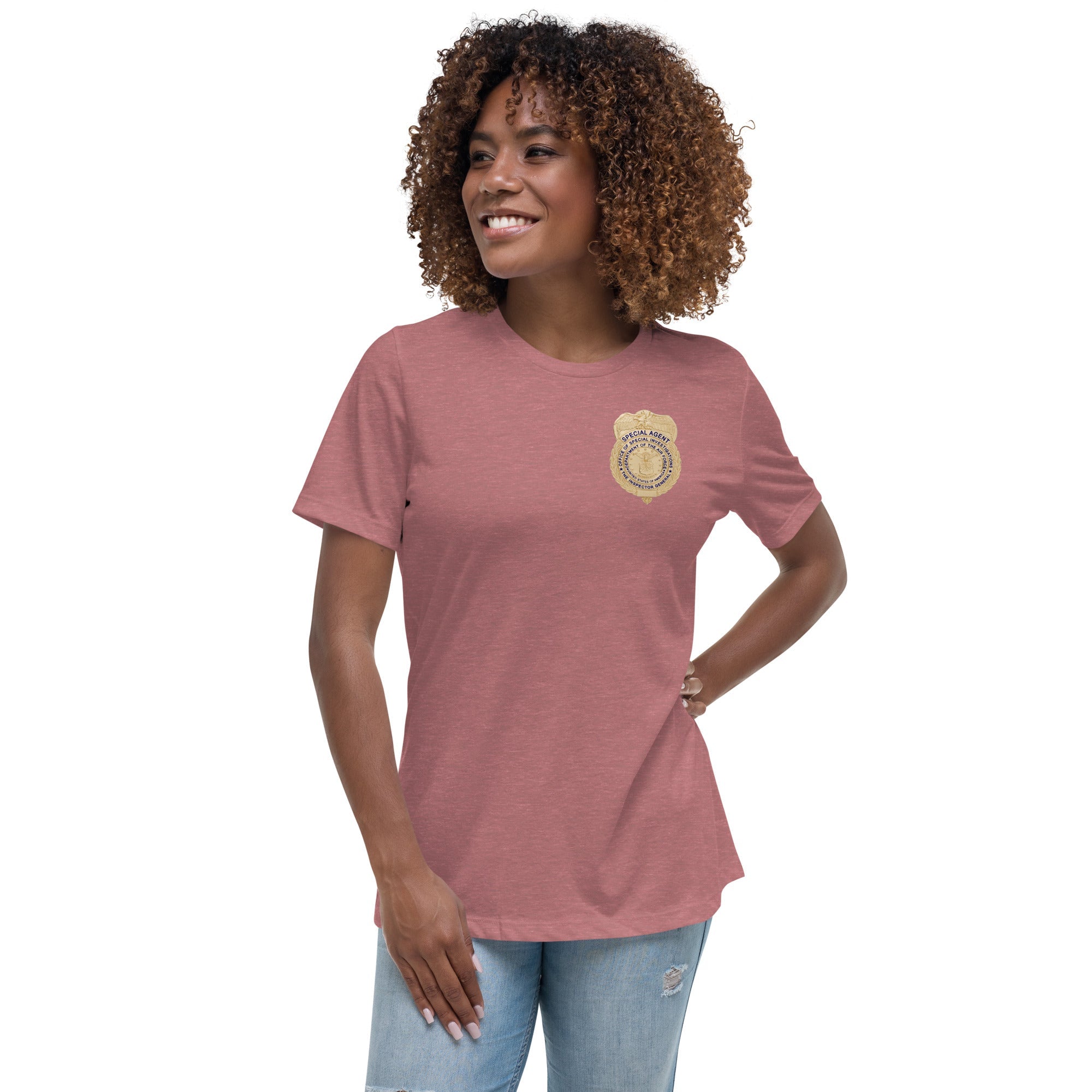 OSI Badge and Shield - Relaxed T-Shirt - Women's