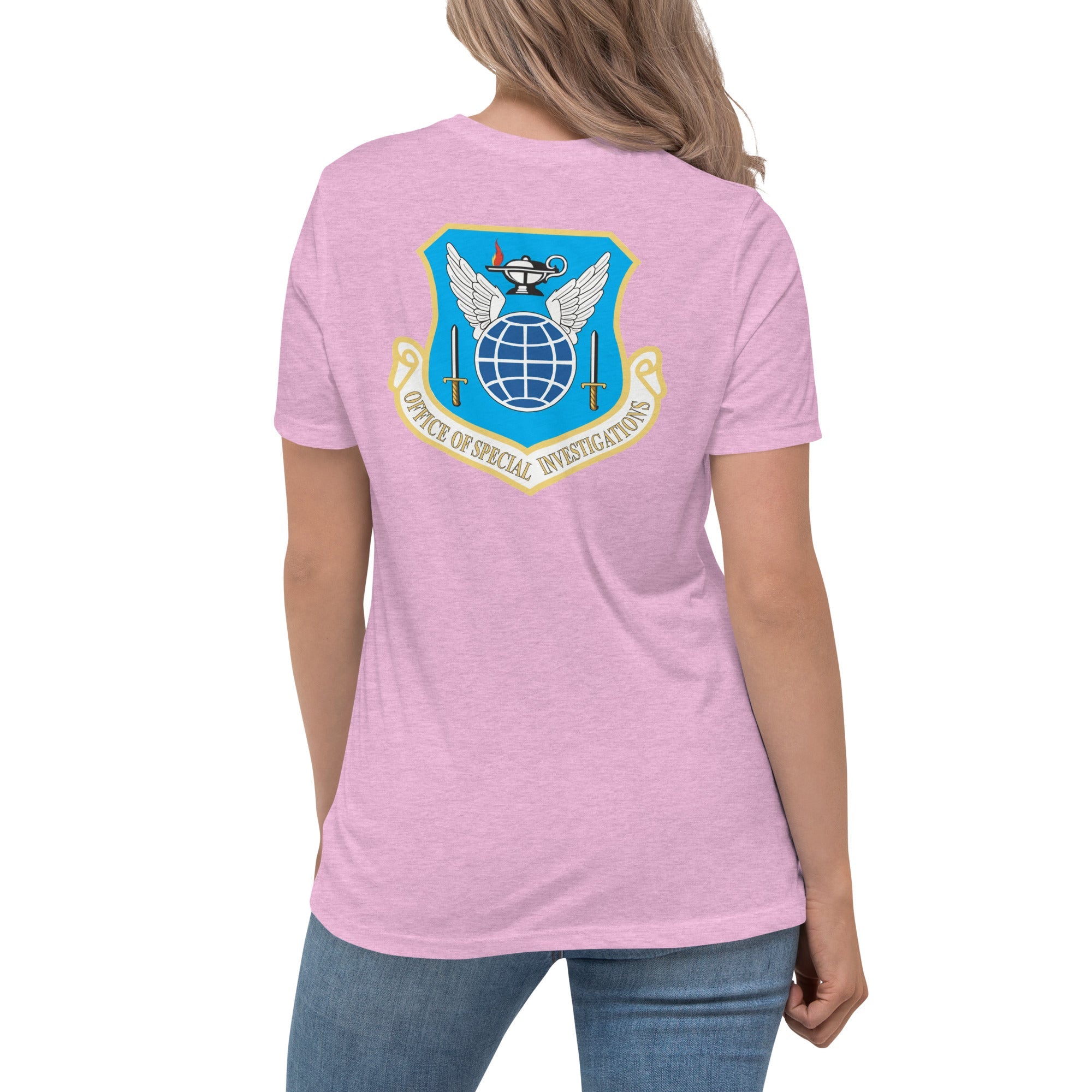Retired OSI Badge and Shield - Relaxed T-Shirt - Women's