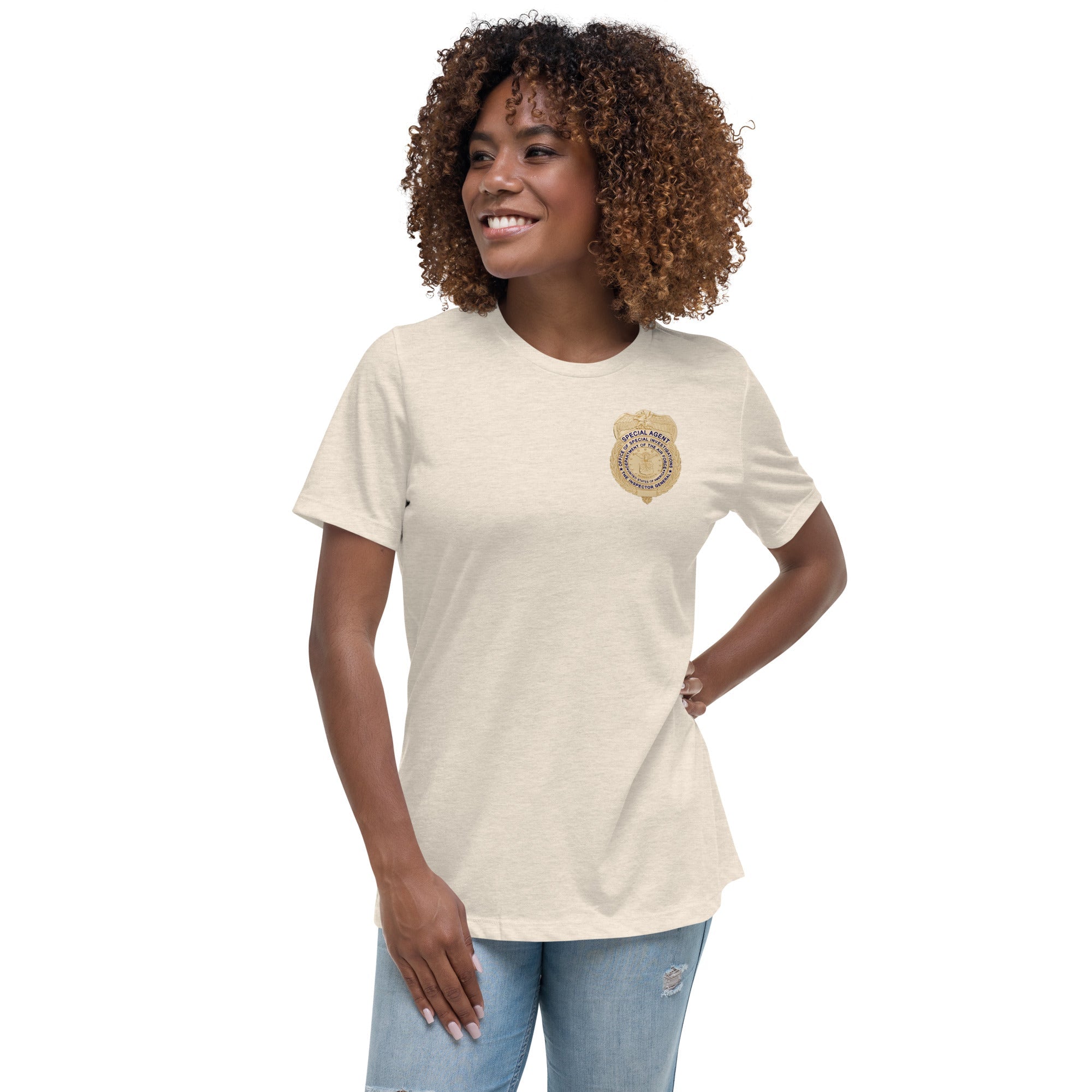 OSI Badge and Shield - Relaxed T-Shirt - Women's