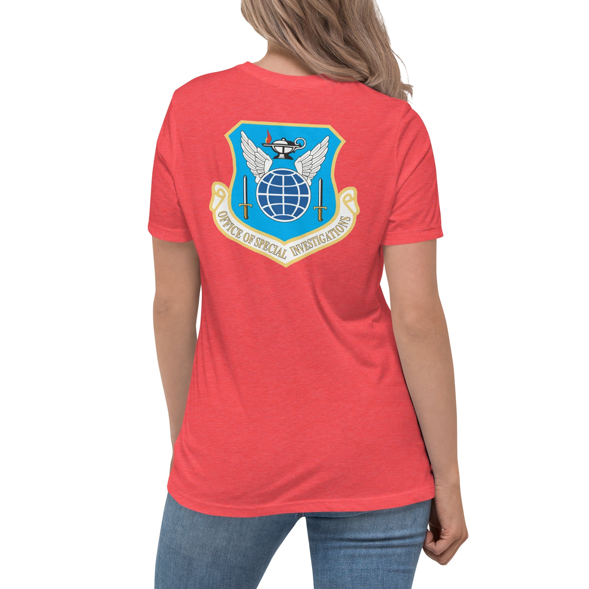 Retired OSI Badge and Shield - Relaxed T-Shirt - Women's