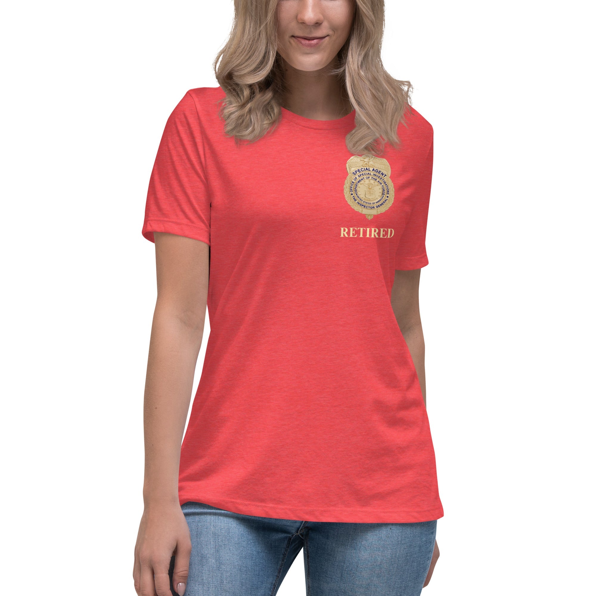 Retired OSI Badge - Relaxed T-Shirt - Women's